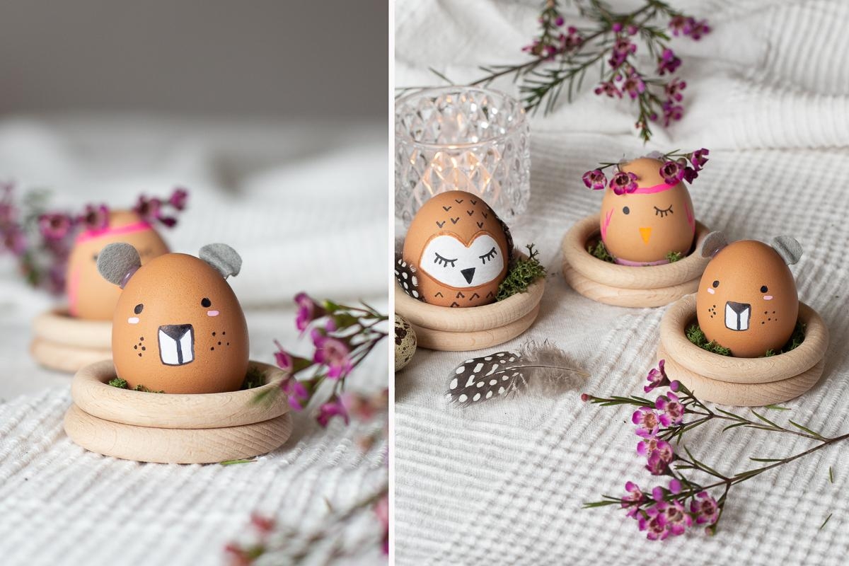 
Ostereier als Tiere bemalen. Kreative DIY Idee zum Selbermachen zu Ostern.

#easterdiy #bastelnmitkindern