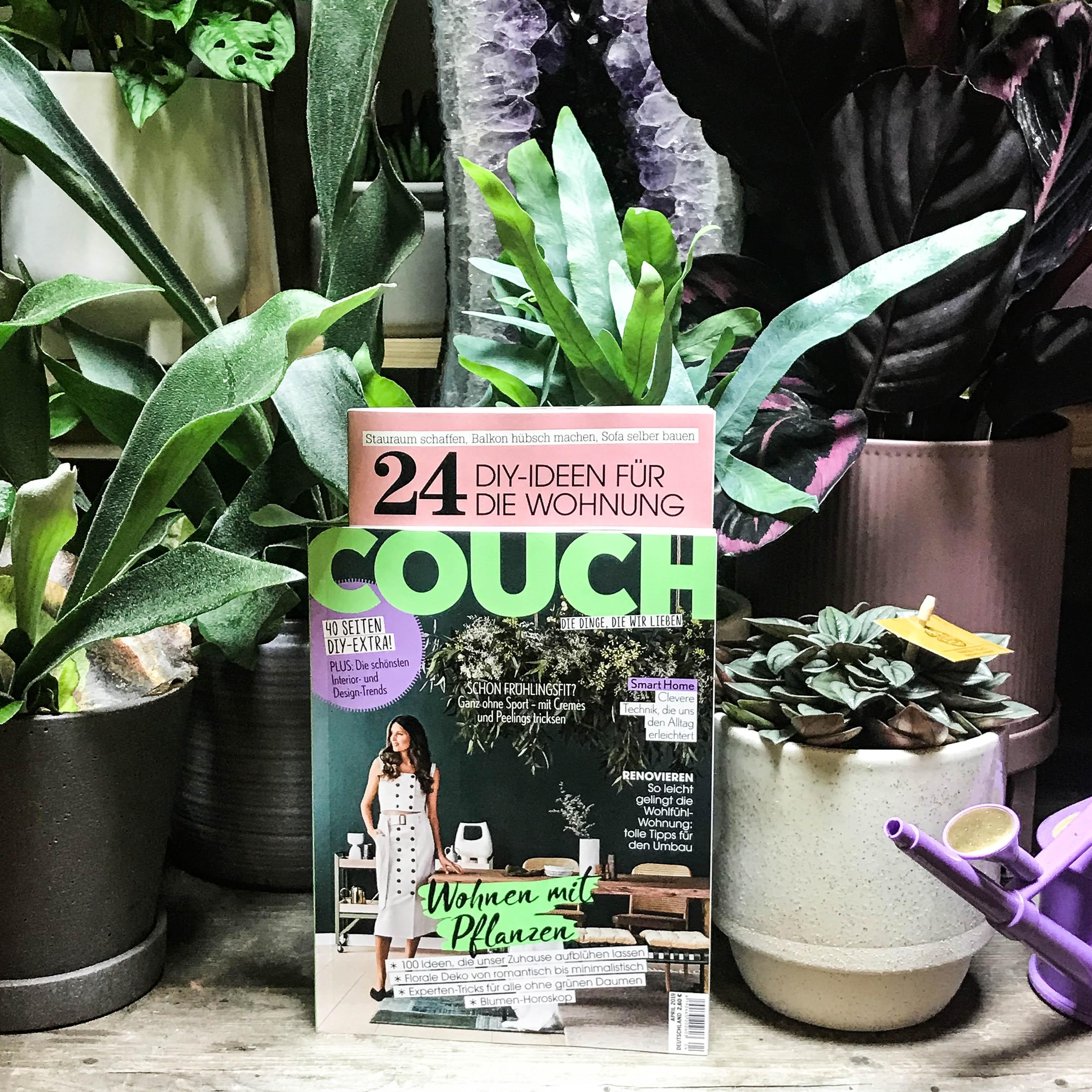 Out now: Die neue COUCH mit großem Pflanzen-Special und DIY-Extra! 🌿 ⚒ Habt ihr sie schon? #COUCHAbo #COUCHMagazin