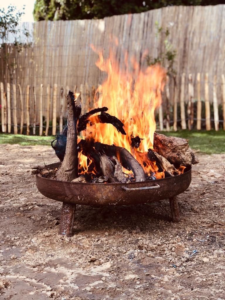 #Outdoorweek #Gartenparty
Das „Lagerfeuer“ brennt. Die Party kann starten. 