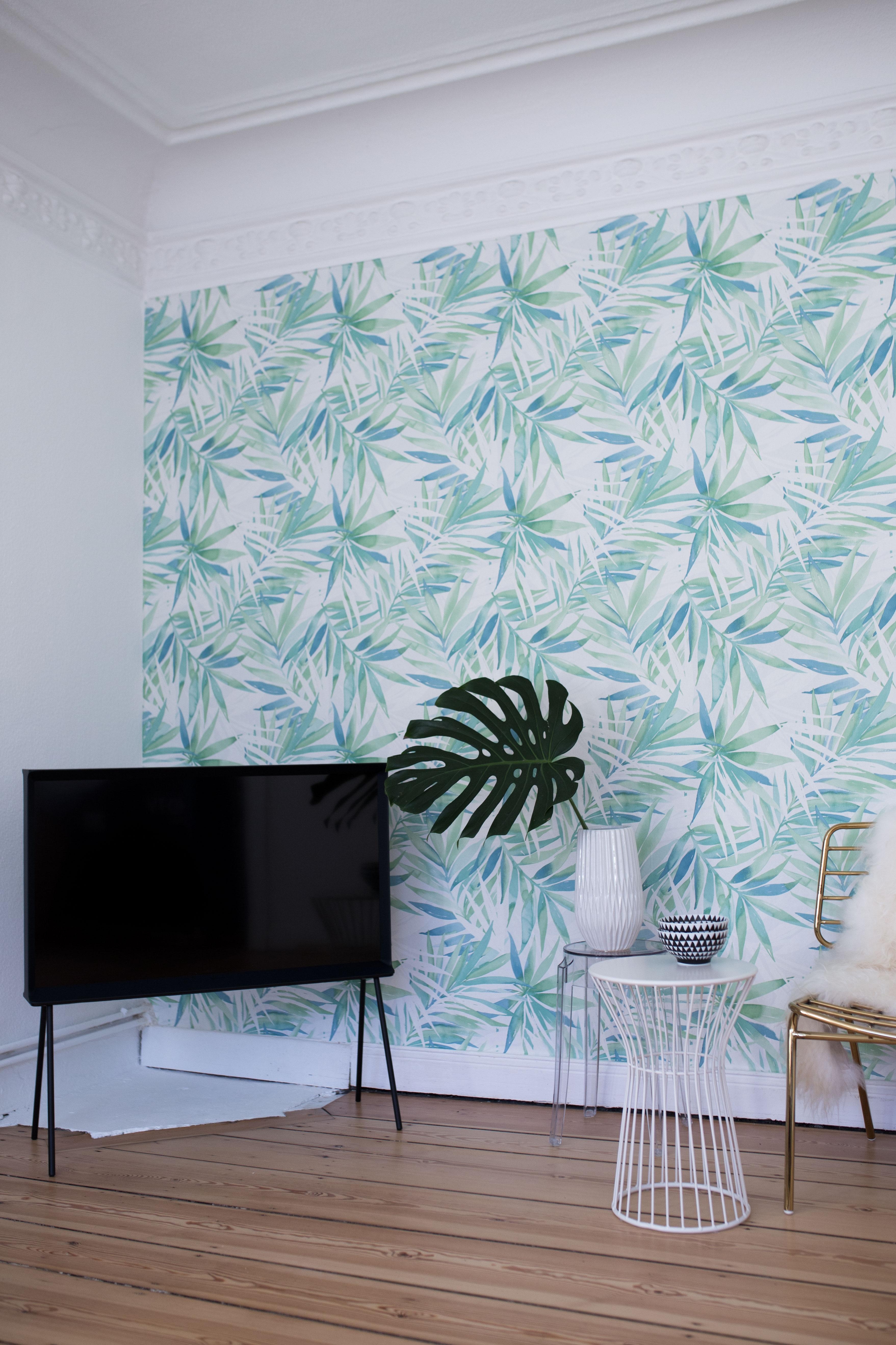 Palmen Tapete <3
#designdschungel #wallpaper #palmentapete #home 
