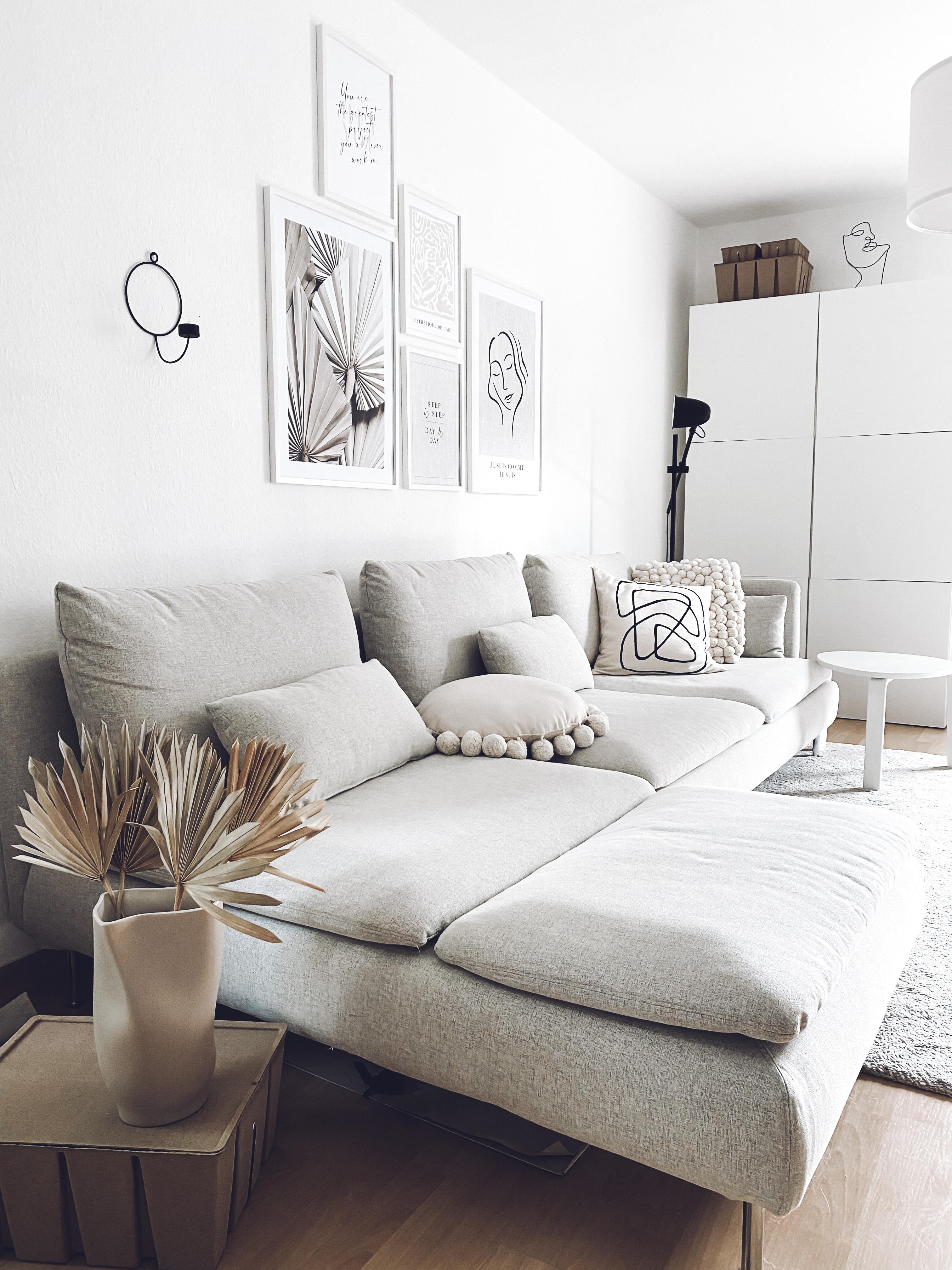 #palmenblätter #skandinavischwohnen #livingroom #söderhamn #wohnzimmer