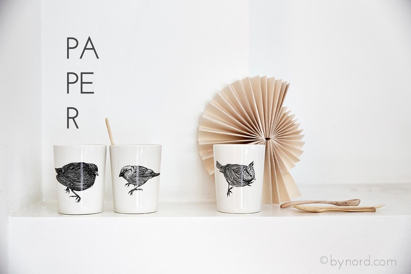 Papier falten #papierdeko #minimalistisch #geschenkidee ©bynord.com