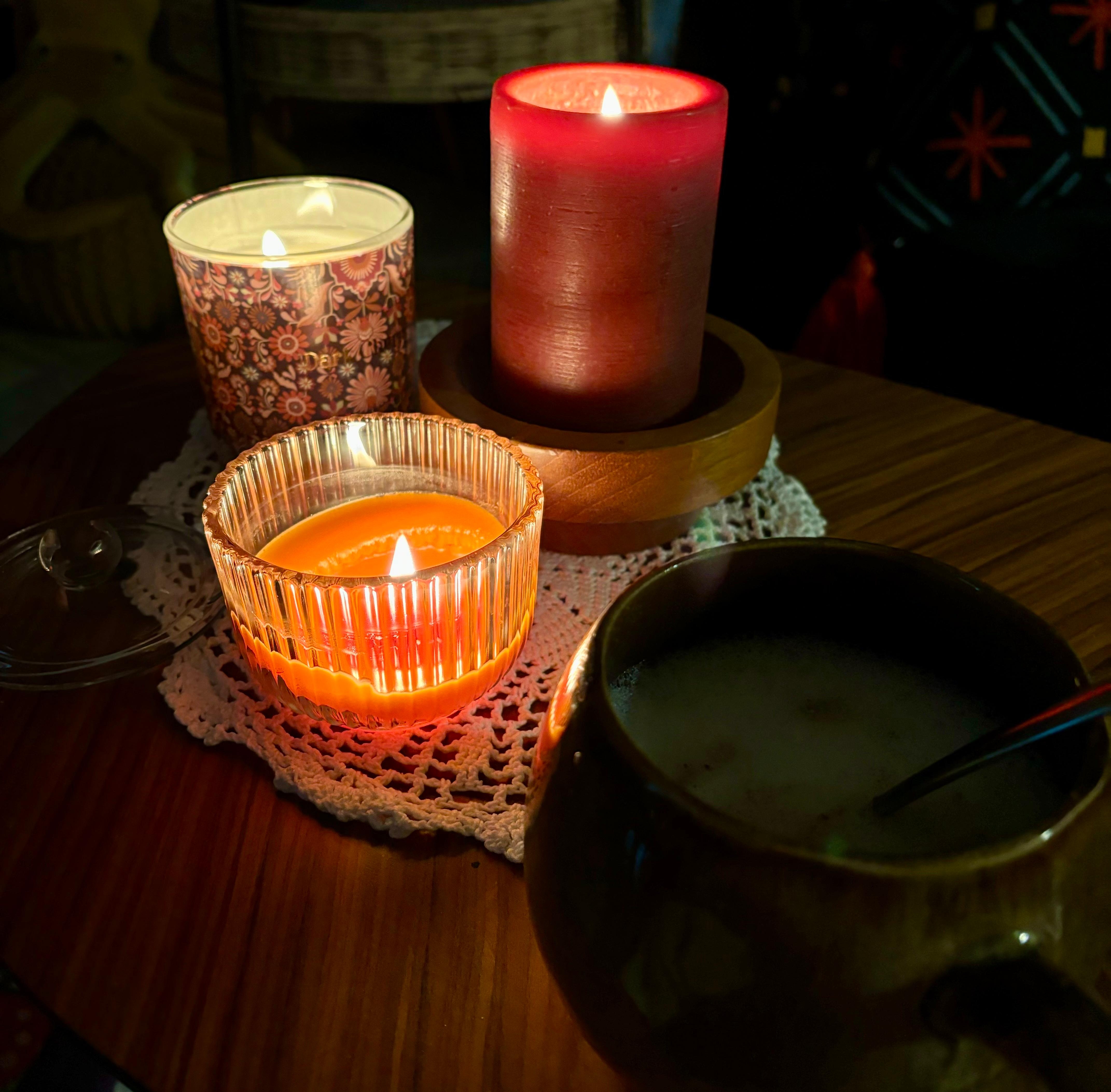 Perfekter Herbst-Abend #Kerzen #hygge #herbstliebe