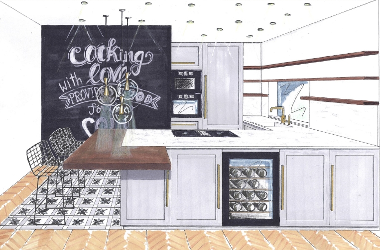 PERSPEKTIVE.
#interior #drawing #kitchendesign