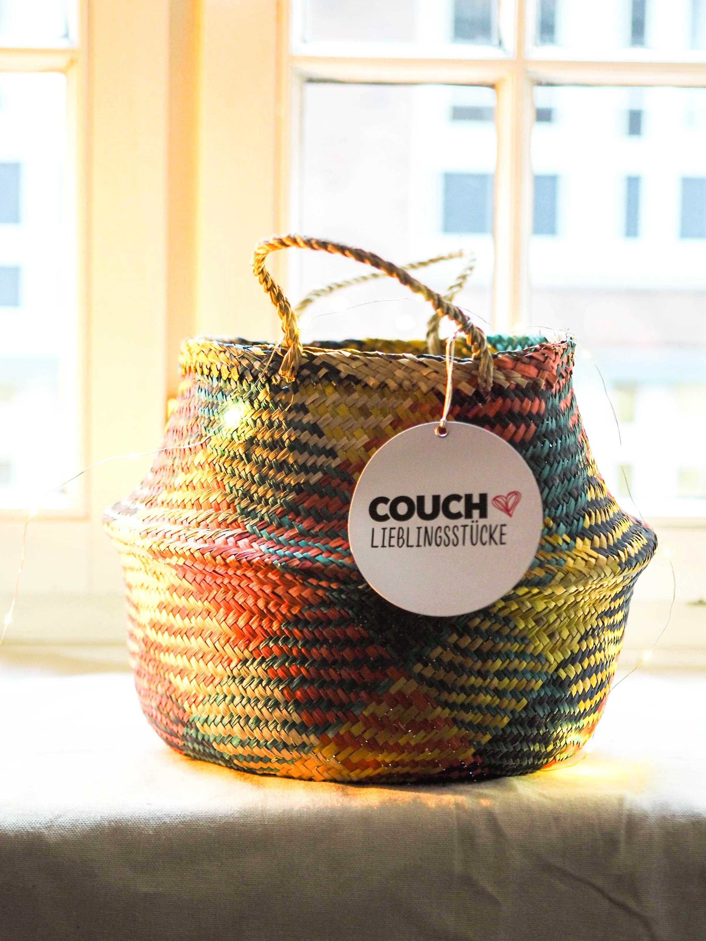 Pflanzenfreund: Wir lieben den bunten Korb aus unserer COUCH Kollektion #geschenkideen #couchlieblingsstücke