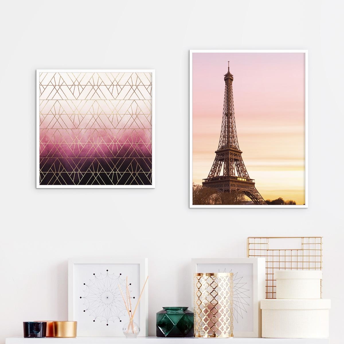"Pink Ombre Triangles" & "Himmel über Paris" als gerahmte #Poster 🇫🇷

#gerahmteposter #foto #wohnzimmer #posterlounge