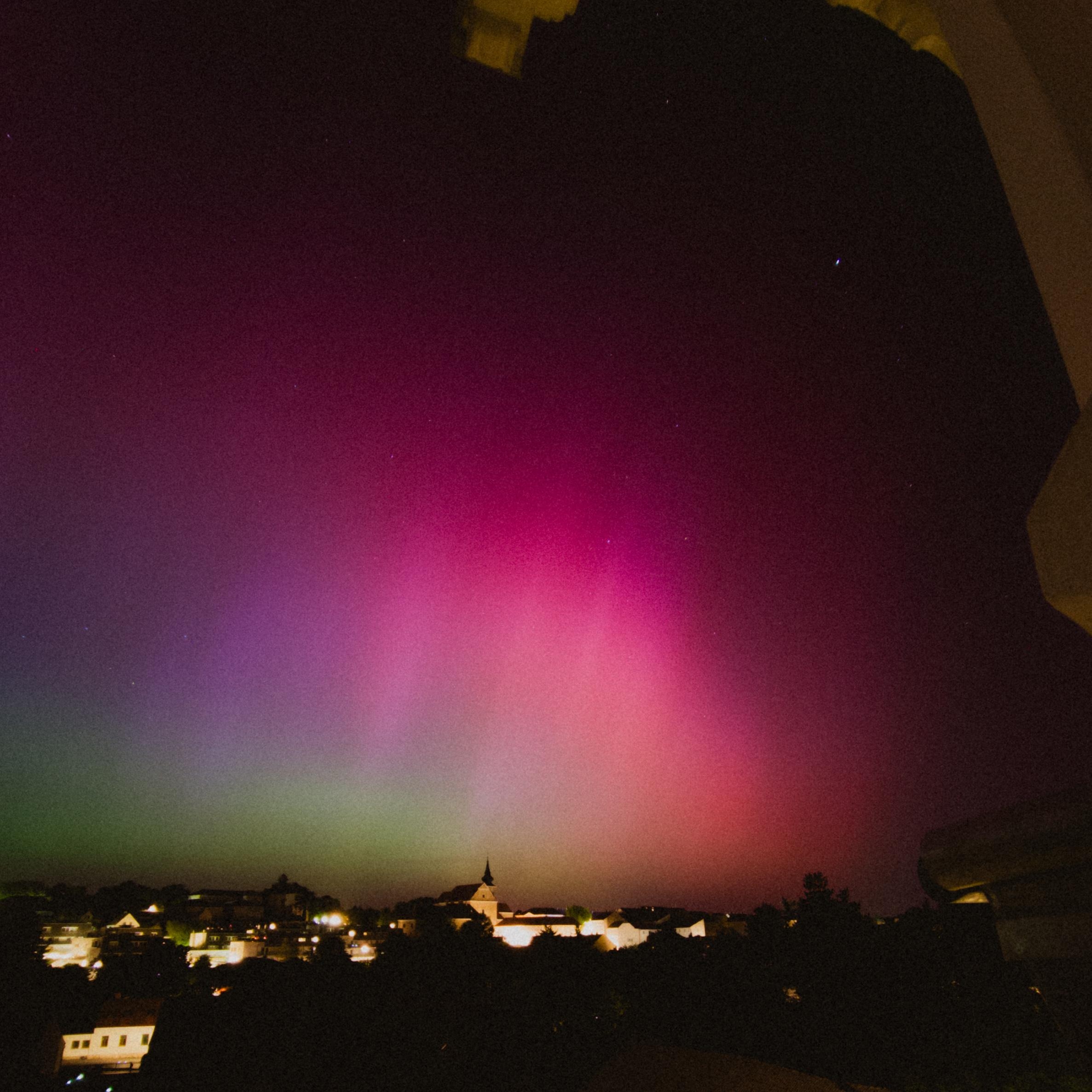 polarlichter #auroraborealis view from our balcony 🤩🤩🤩