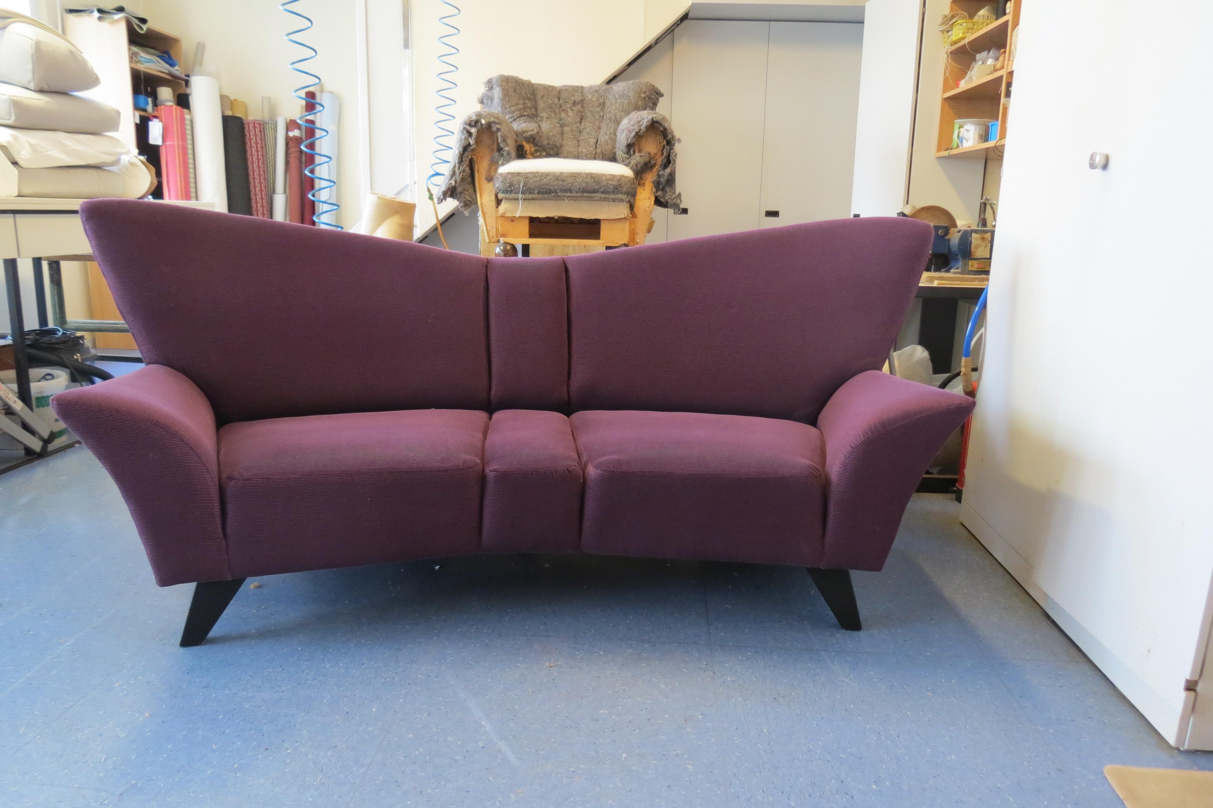 Polsterarbeiten Sofa #retro ©Raumausstattung Ebert GmbH