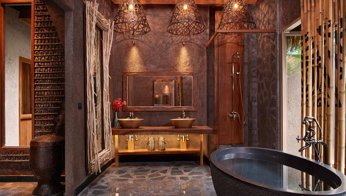 Prunkvolles Badezimmer im Keemala Resort in Phuket #badezimmer #luxus ©2016 Keemala Hotel
