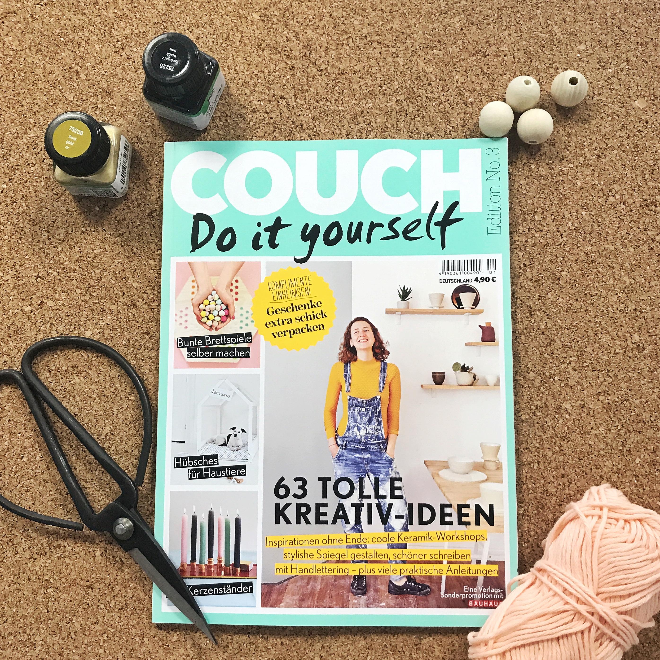 Pssst: Nächsten Montag erscheint das dritte große COUCH DIY-Heft ? ?!  #diy #couchmagazin #couchabo #couchdiyheft