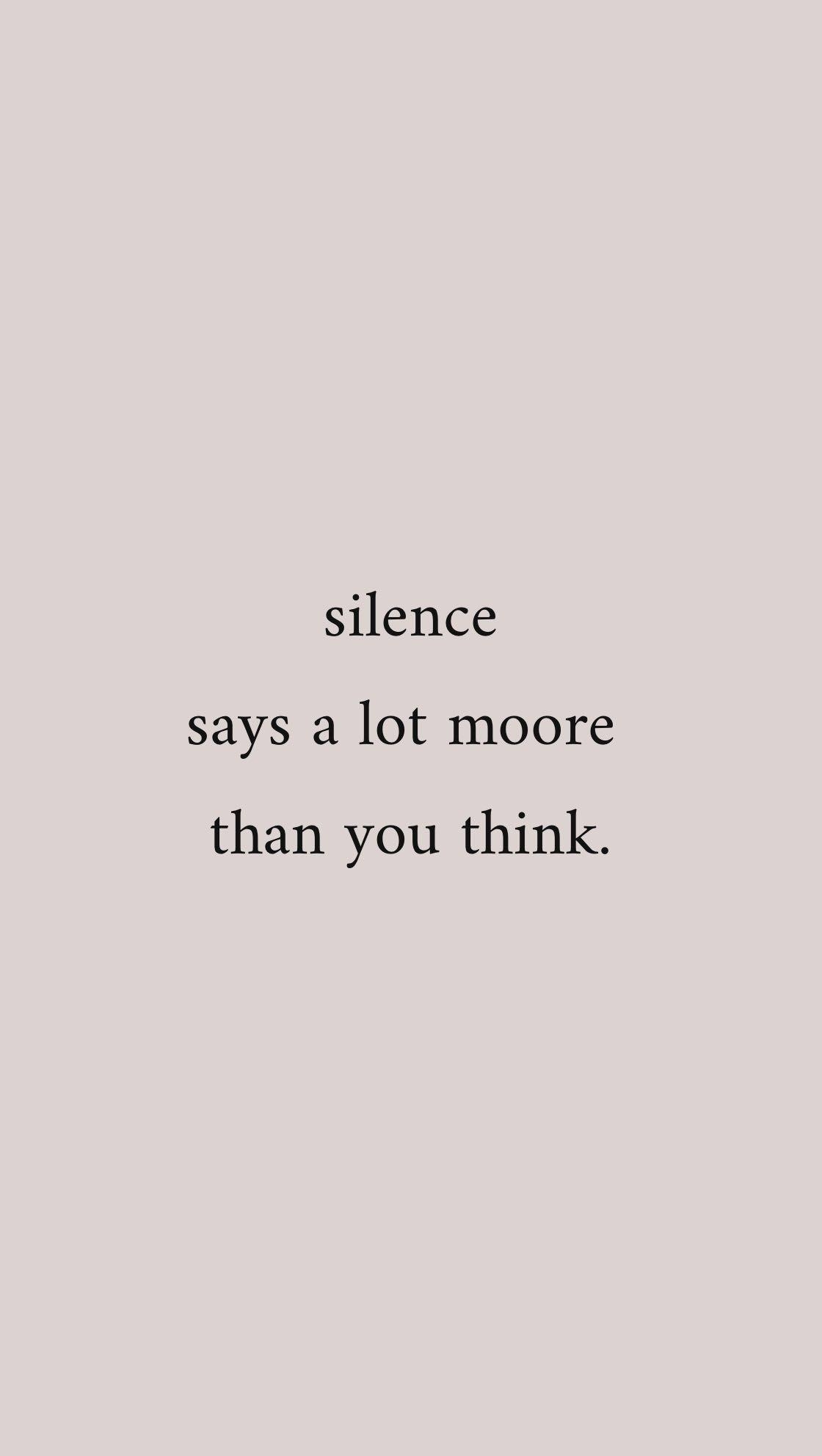 #quote #silence
