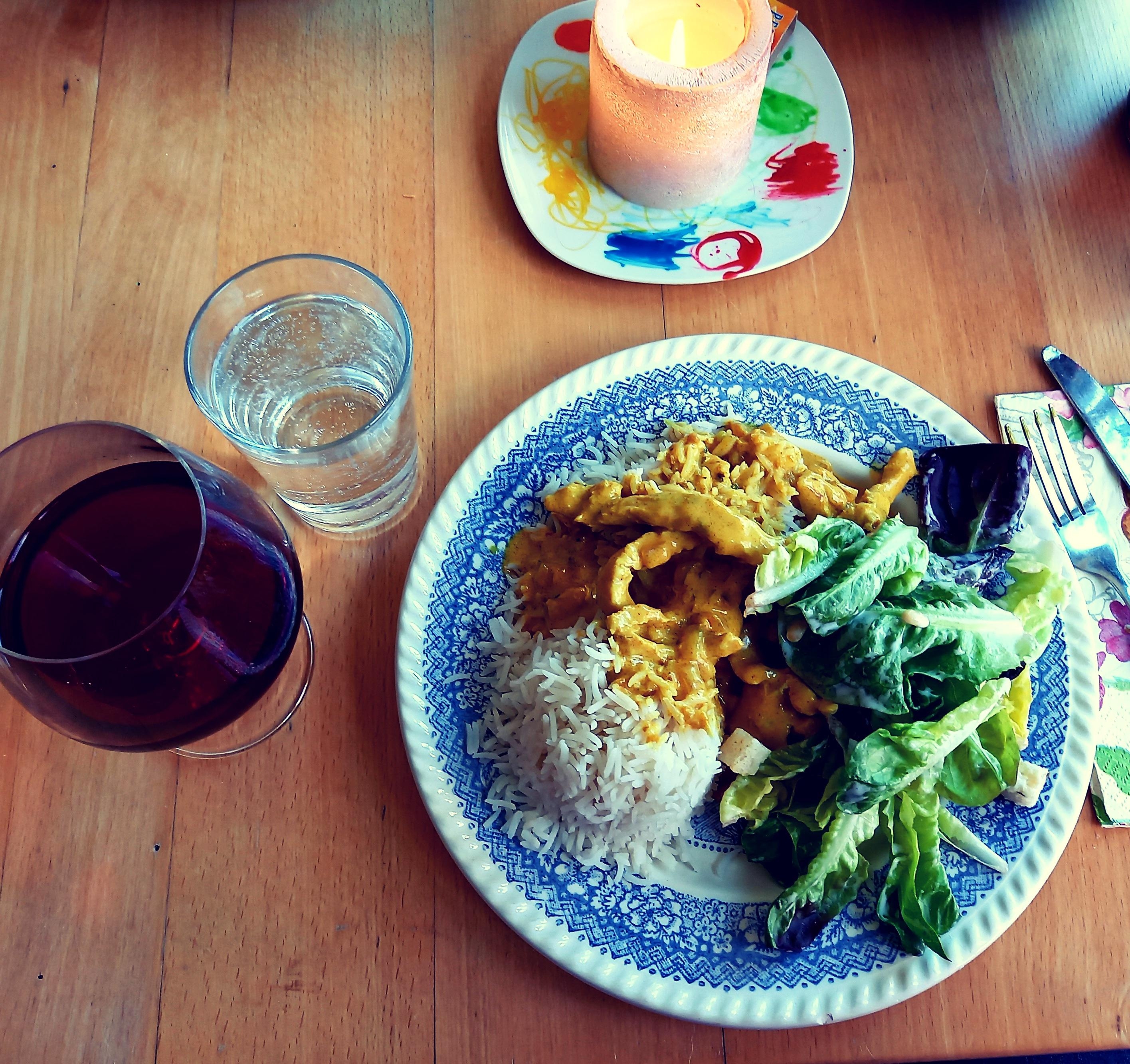 Reis mit Curry - mein Lieblingsgericht.:)