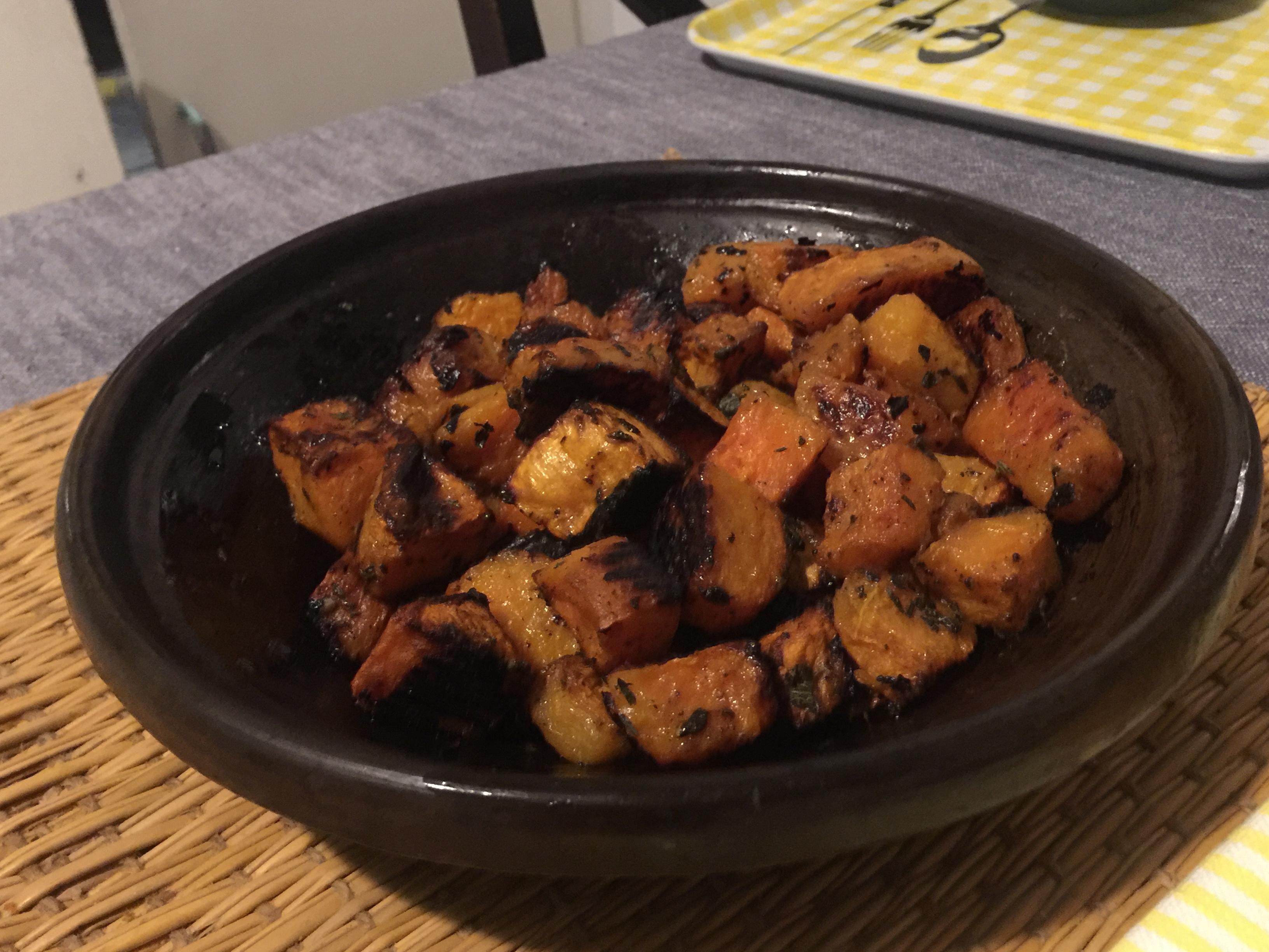 Roasted squash for a simple, healthy dinner