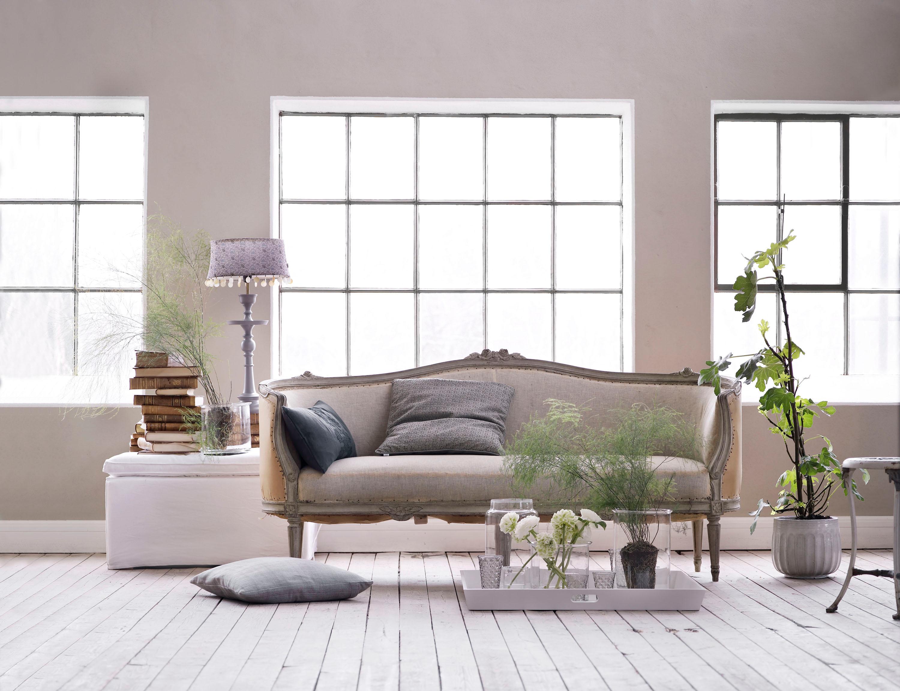 Romantische Einrichtung mit Zimmerpflanzen #zimmerpflanze #barockmöbel ©Tine K Home