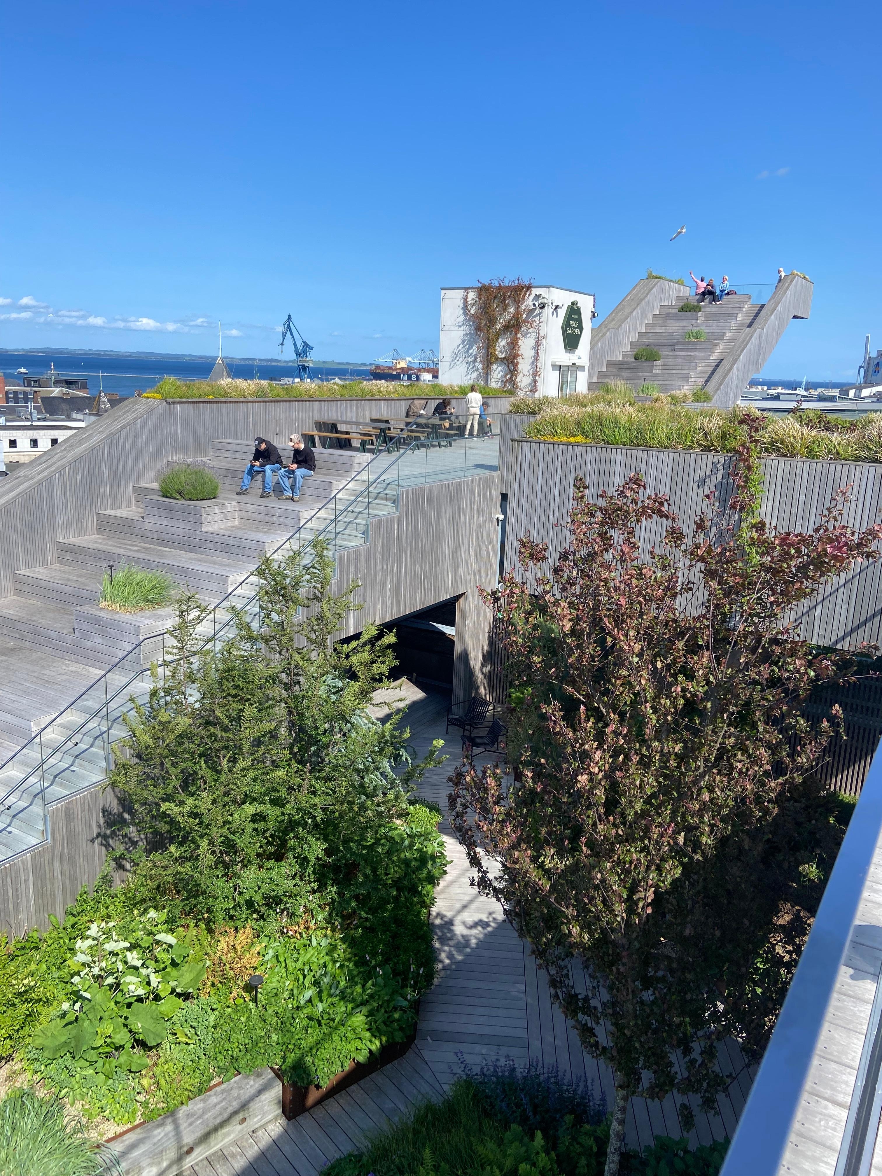 Rooftop in Åarhus...wunderschön 