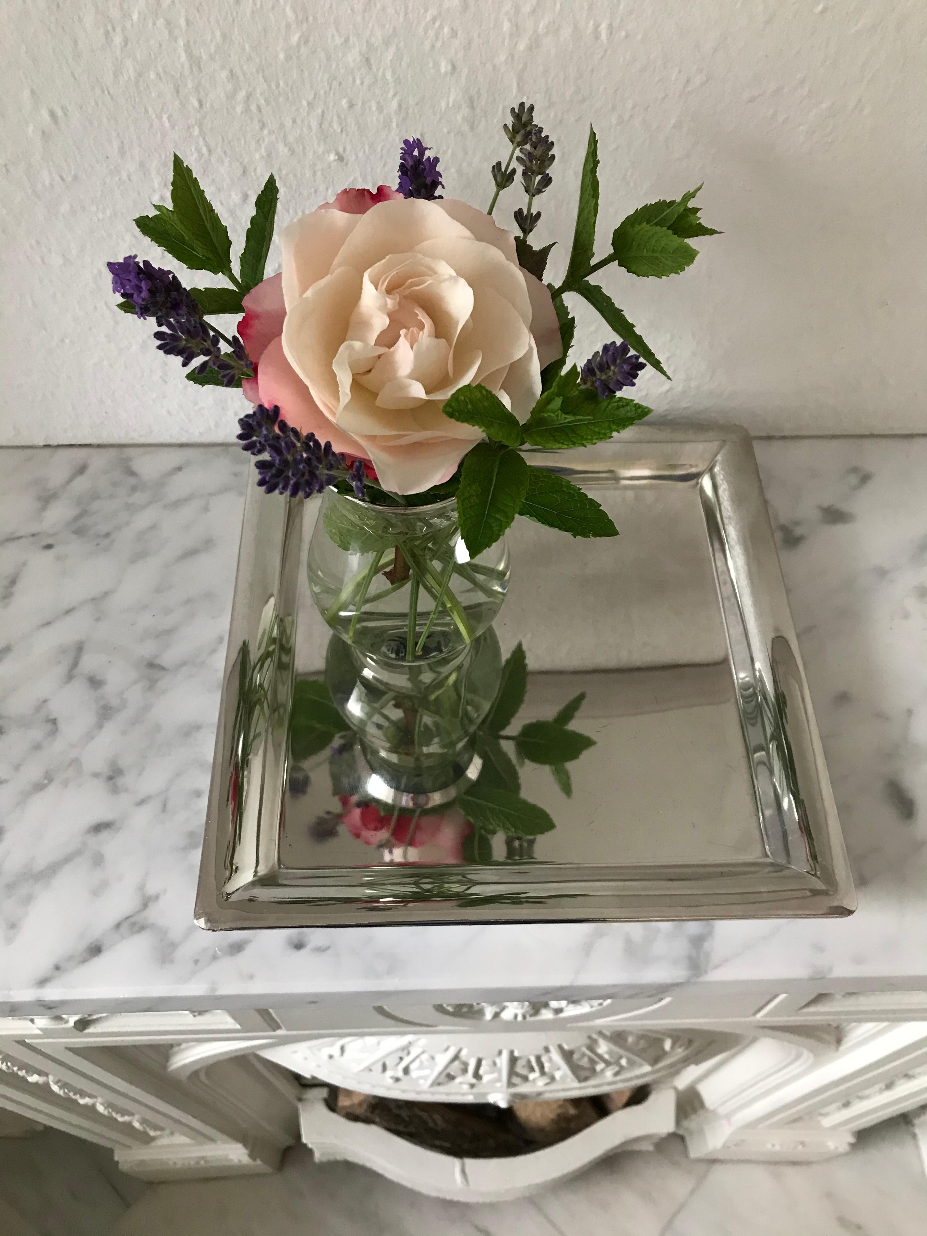 Rose NOSTALGIE mit Pfefferminze und Lavendel 