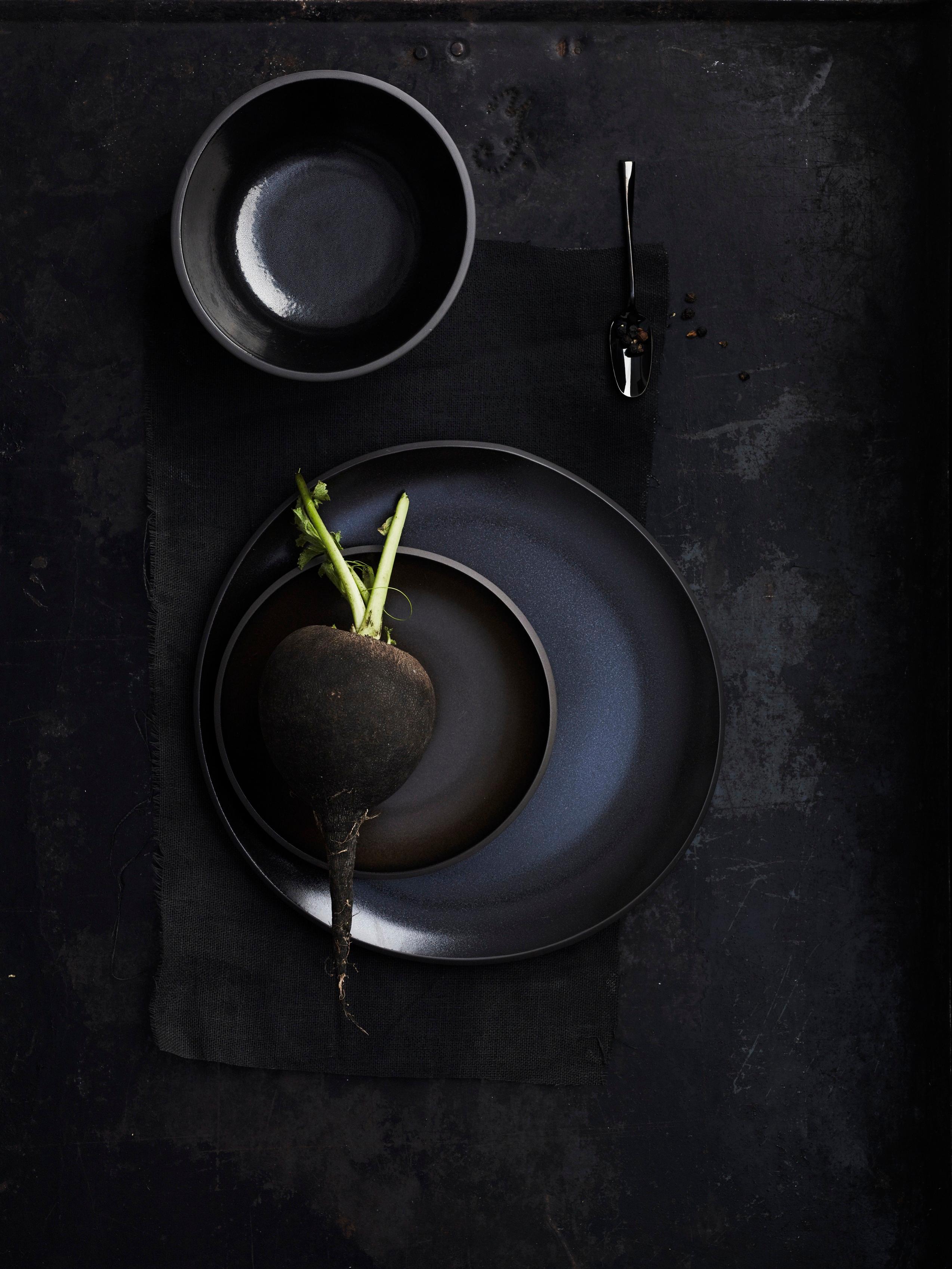 #Rosenthal #Junto Steinzeug Slategrey und Bronze #küche #arbeitsplatte #esstisch #geschirr #küchentisch