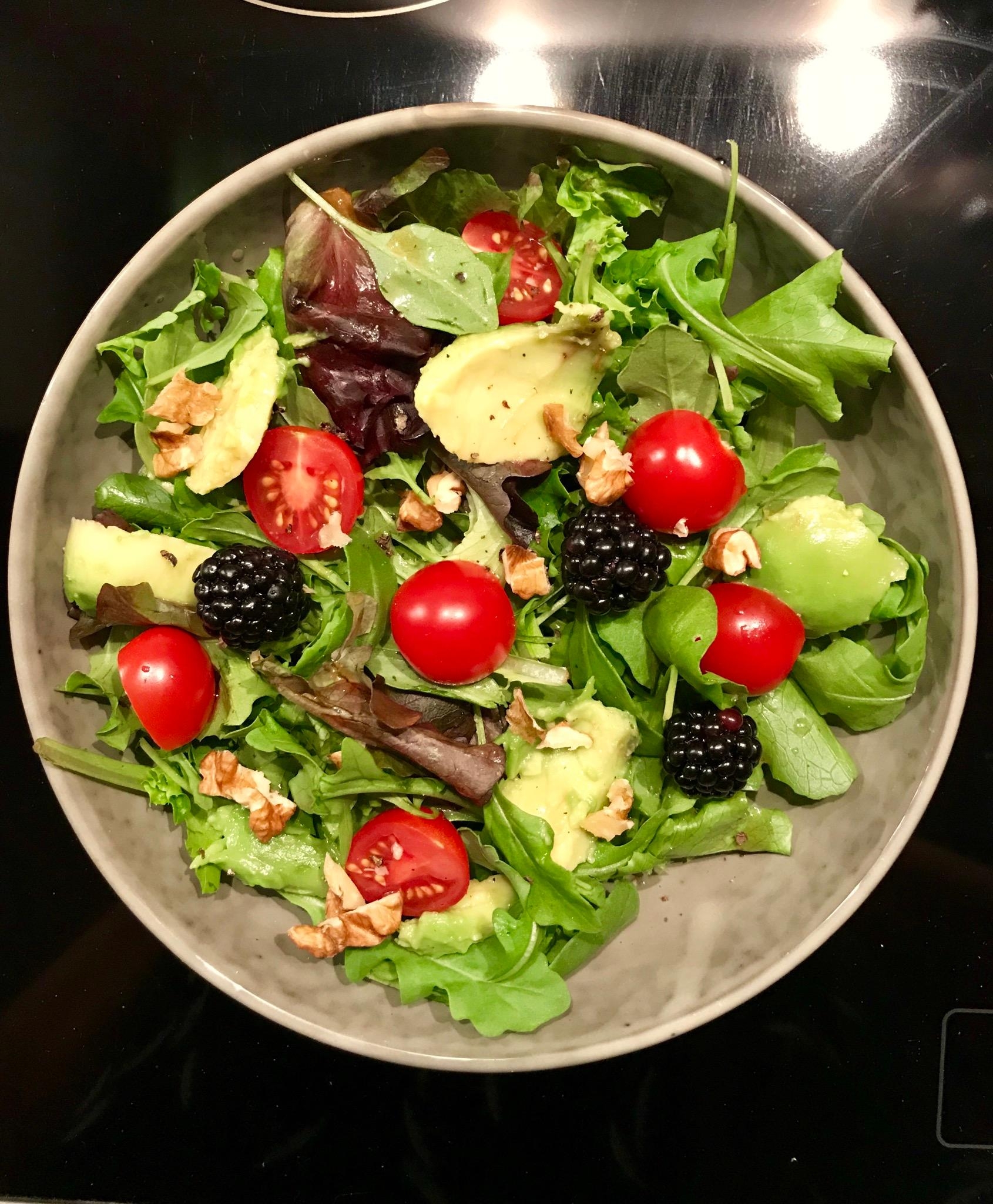 #Salat#Berry#Avocadolove