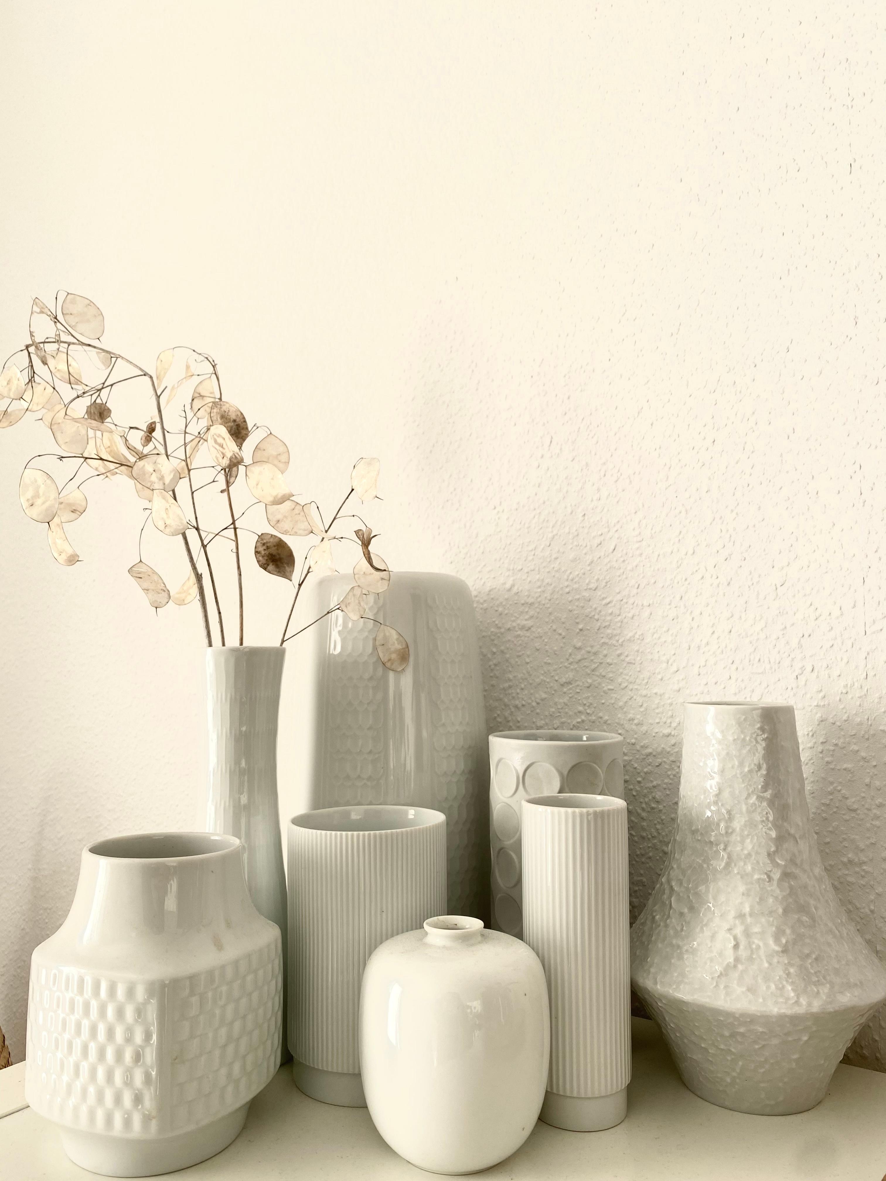 Sammelleidenschaft für Vasen von meiner Oma geerbt 🤍
#rosenthal #winterling #hutschenreuther #porzellan #strukturen