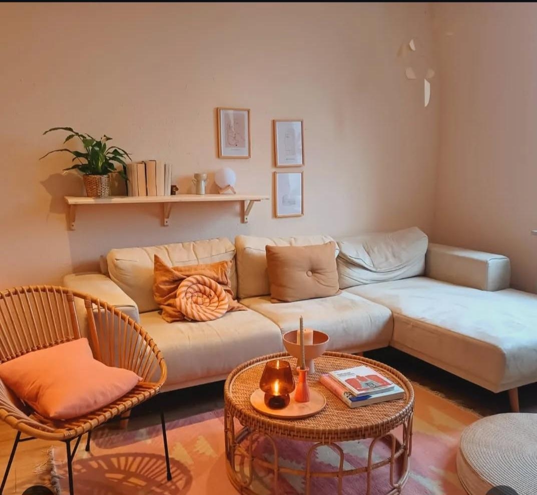 #scandiboho Wohnzimmer in unserer alten Wohnubg #Wohnzimmer #livingchallenge #wohnzimmer