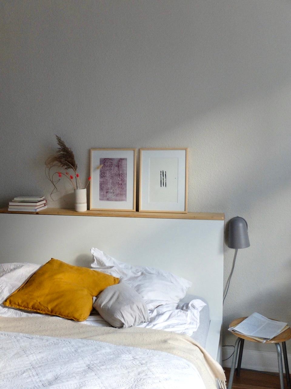 #schlafzimmer #art #linoldruck #ikea #altbau #interior 
