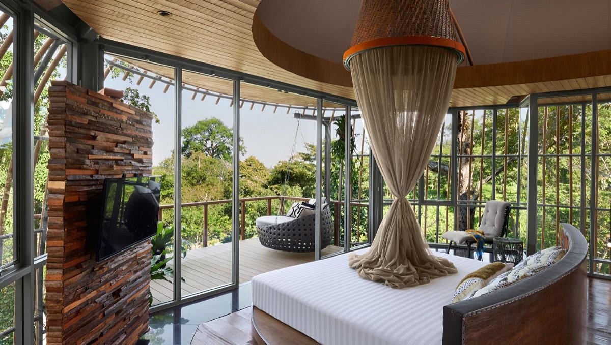 Schlafzimmer des Tree Pool House im Keemala Resort in Phuket #luxus ©2016 Keemala Hotel