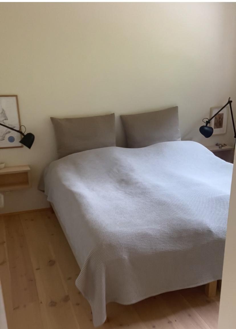 Schlafzimmer ...minimalistisch aber es war sehr gemütlich...