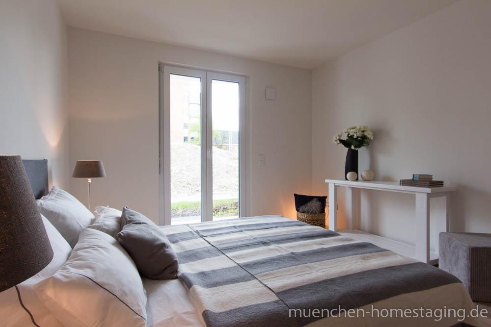 Schlafzimmer mit Strandfeeling #maritimeinrichten ©Münchner Home Staging Agentur
