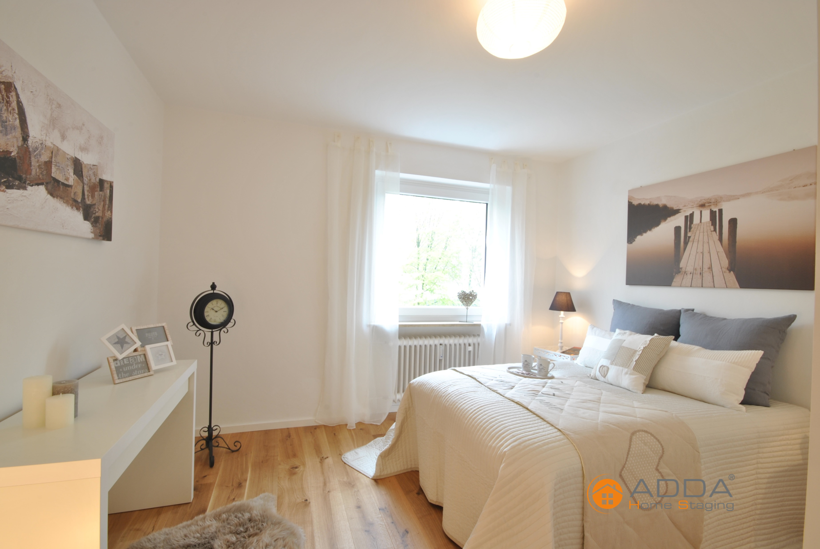 Schlafzimmer nach ADDA Homestaging #raumgestaltung ©ADDA Homestaging