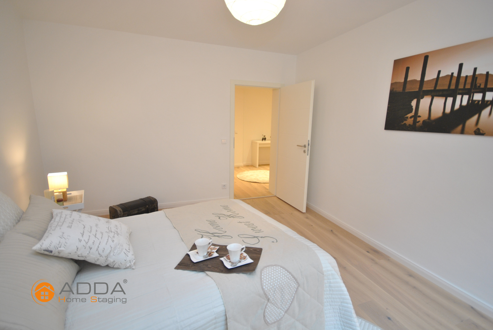 Schlafzimmer nach ADDA Homestaging #raumgestaltung ©ADDA Homestaging