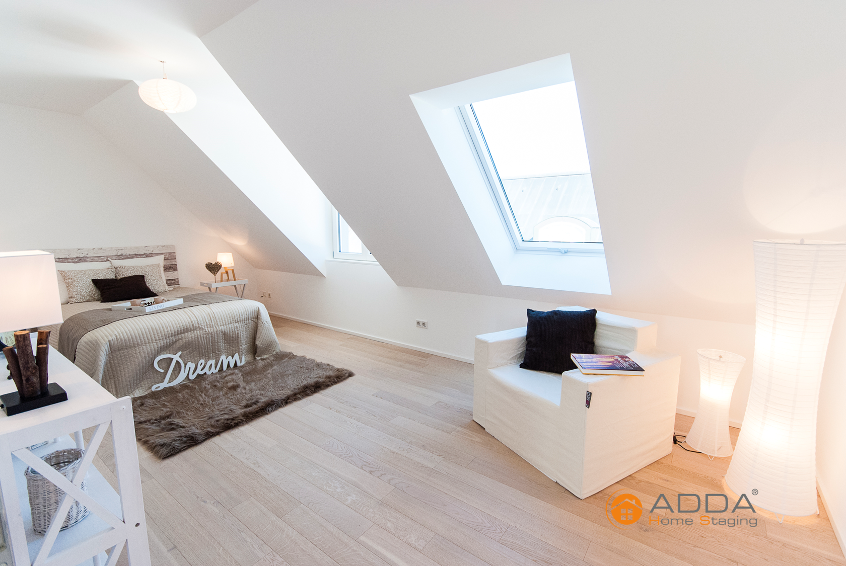 Schlafzimmer nach ADDA Homestaging #raumgestaltung ©ADDA Homestaging