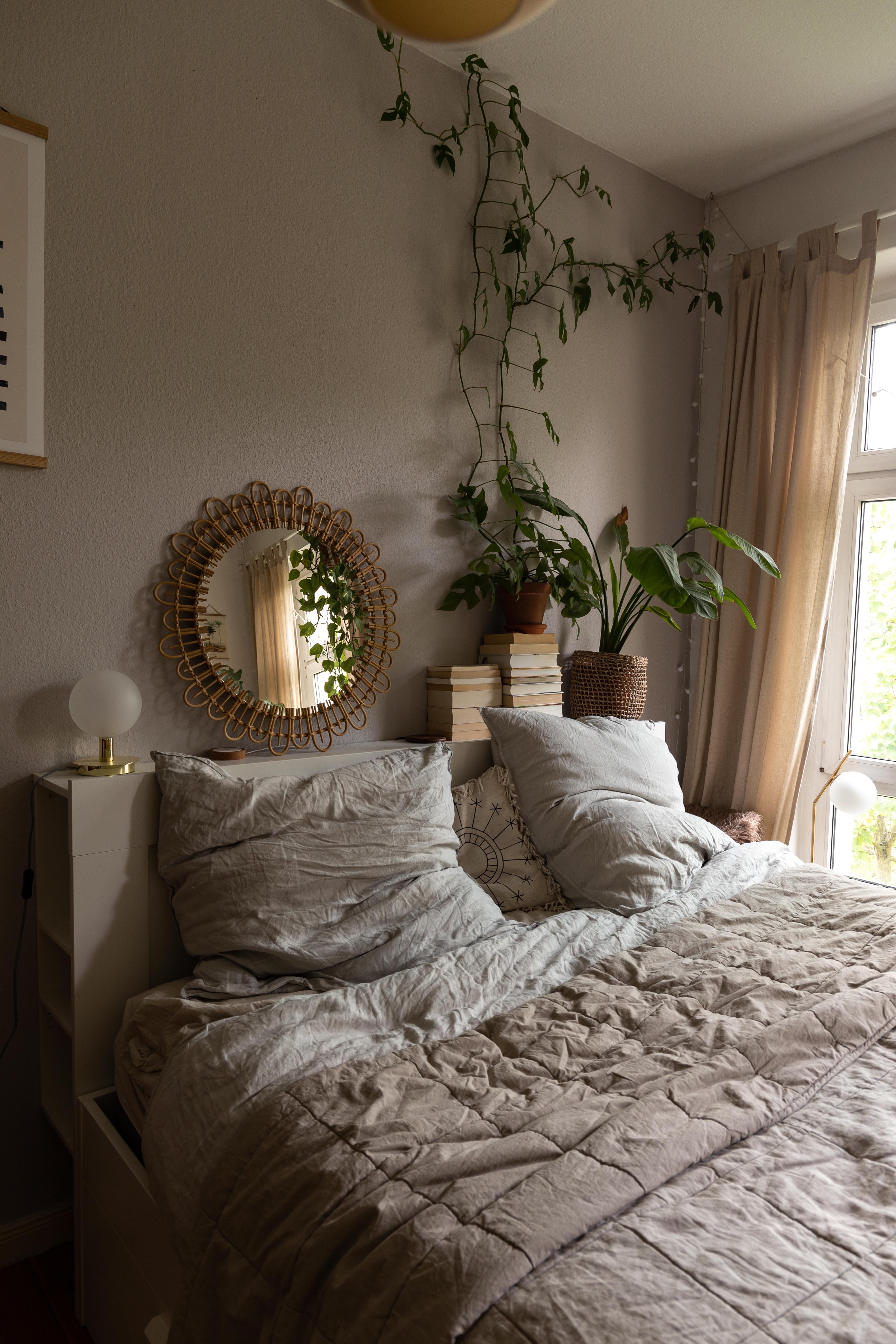 #schlafzimmer #schlafzimmerinspiration #bedroom #bedroominspo #bedroomdesign #naturalinterior #homedecor #interiordecor 