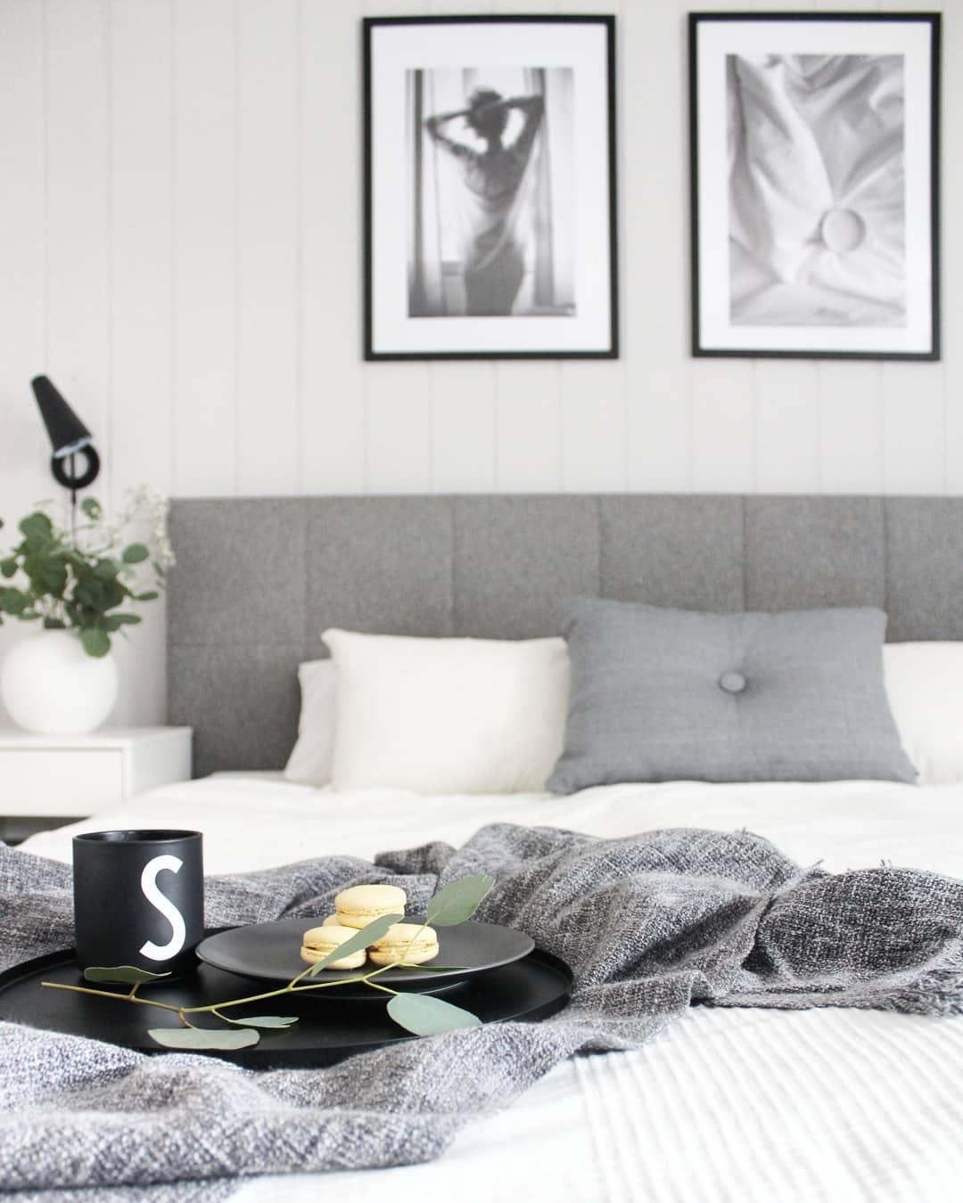 Schlafzimmer wurde dezent überarbeitet 😍 #hygge #cozy #bedroom #scandi #minimalism #slowliving 