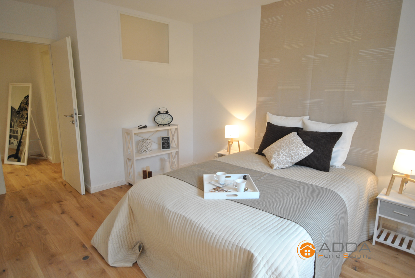 Schlazimmer nach ADDA Homestaging #raumgestaltung ©ADDA Homestaging