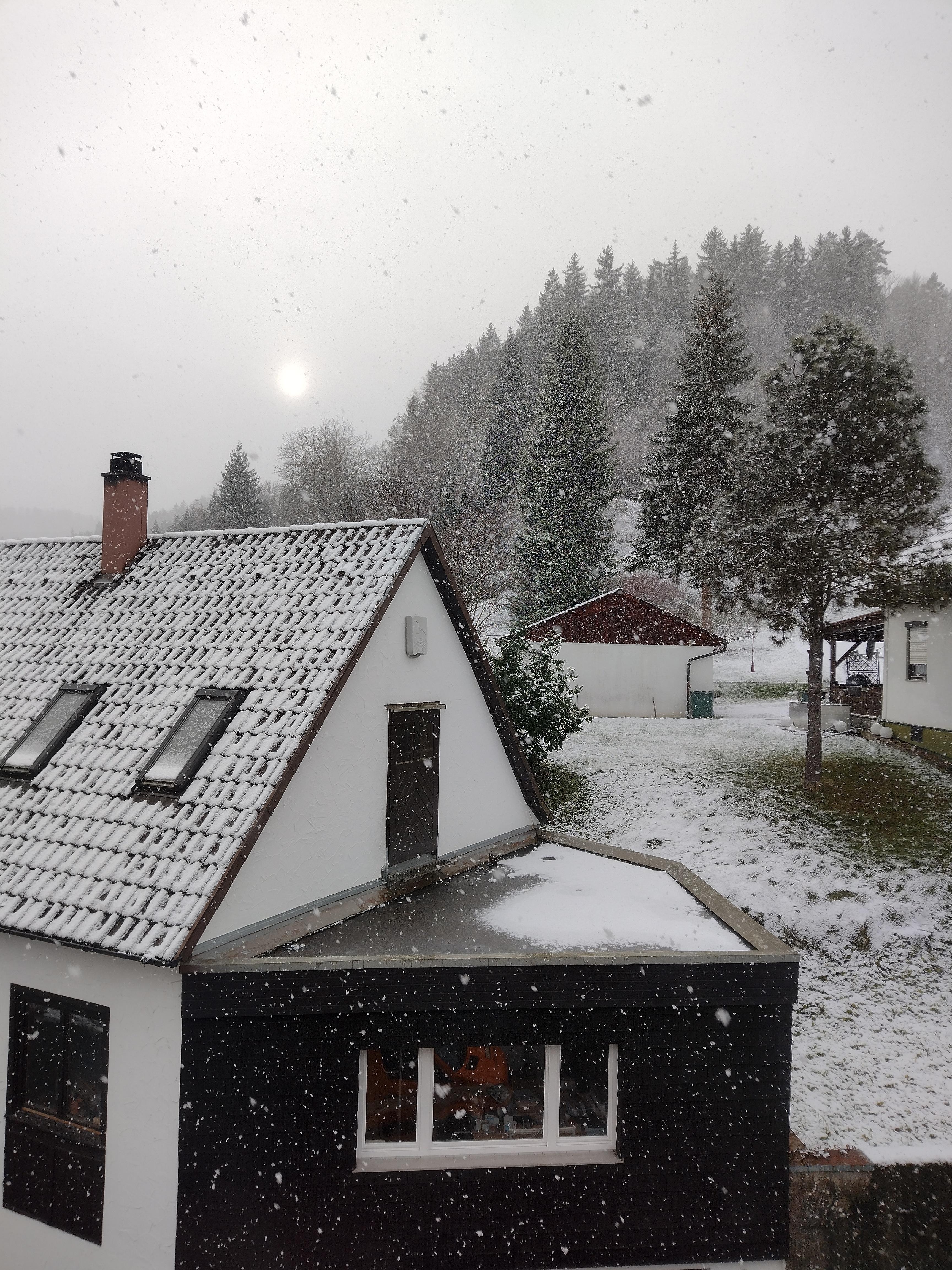 #schnee #schneefall #winter #ausblick #wohnzimmer