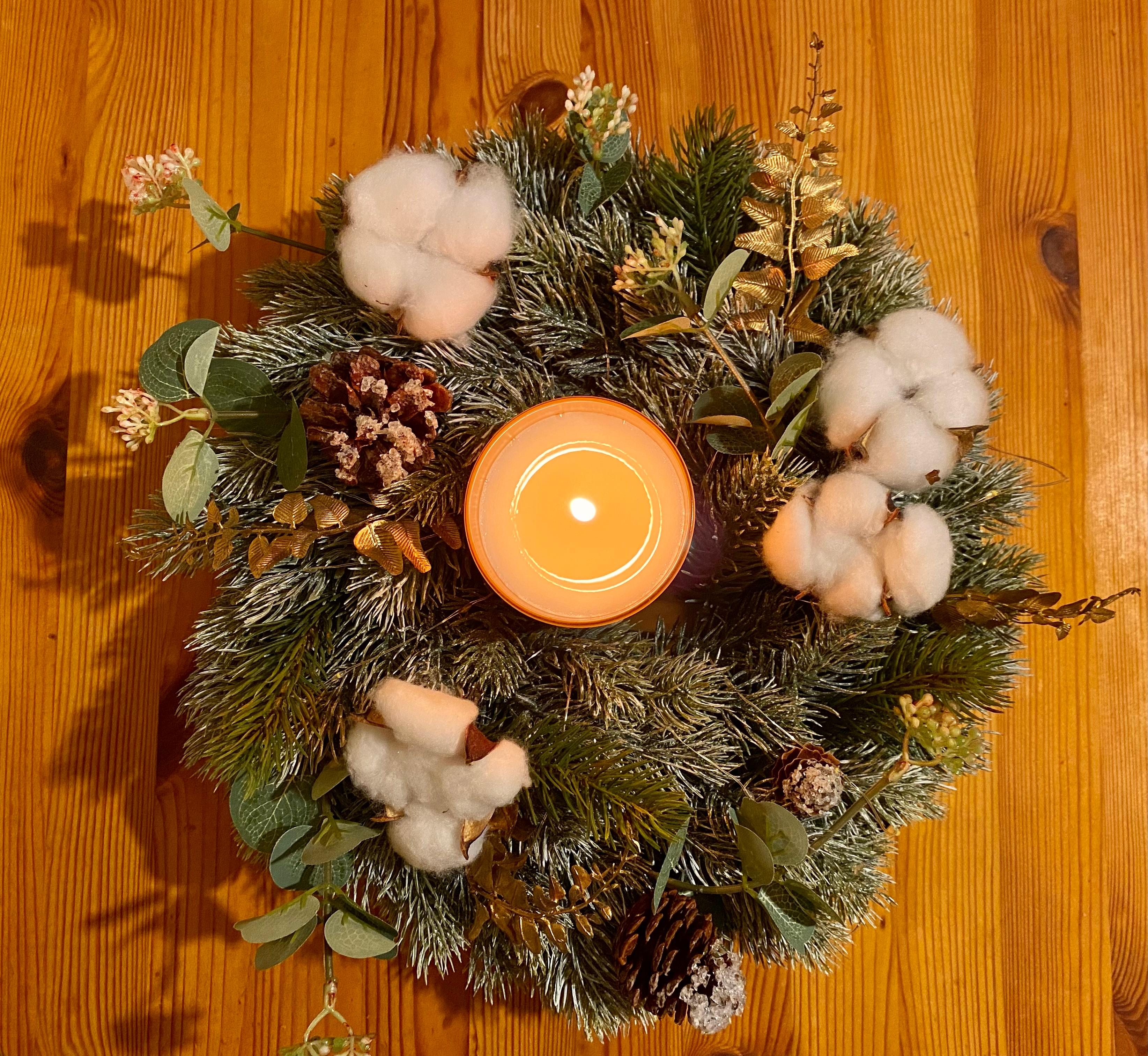 Schönen 2. Advent ihr Lieben #weihnachten #Kerzen #Kranz #skandi