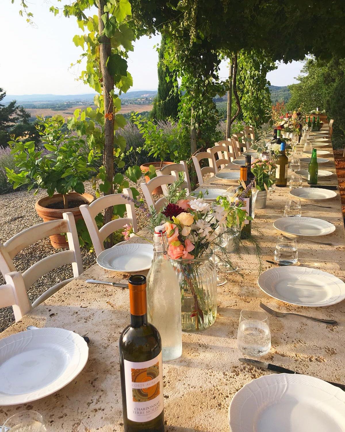 Schönste #Hochzeit in #bellaitalia #esstisch #gedecktertisch #feier #fest #urlaub #italien #toscana #toskana