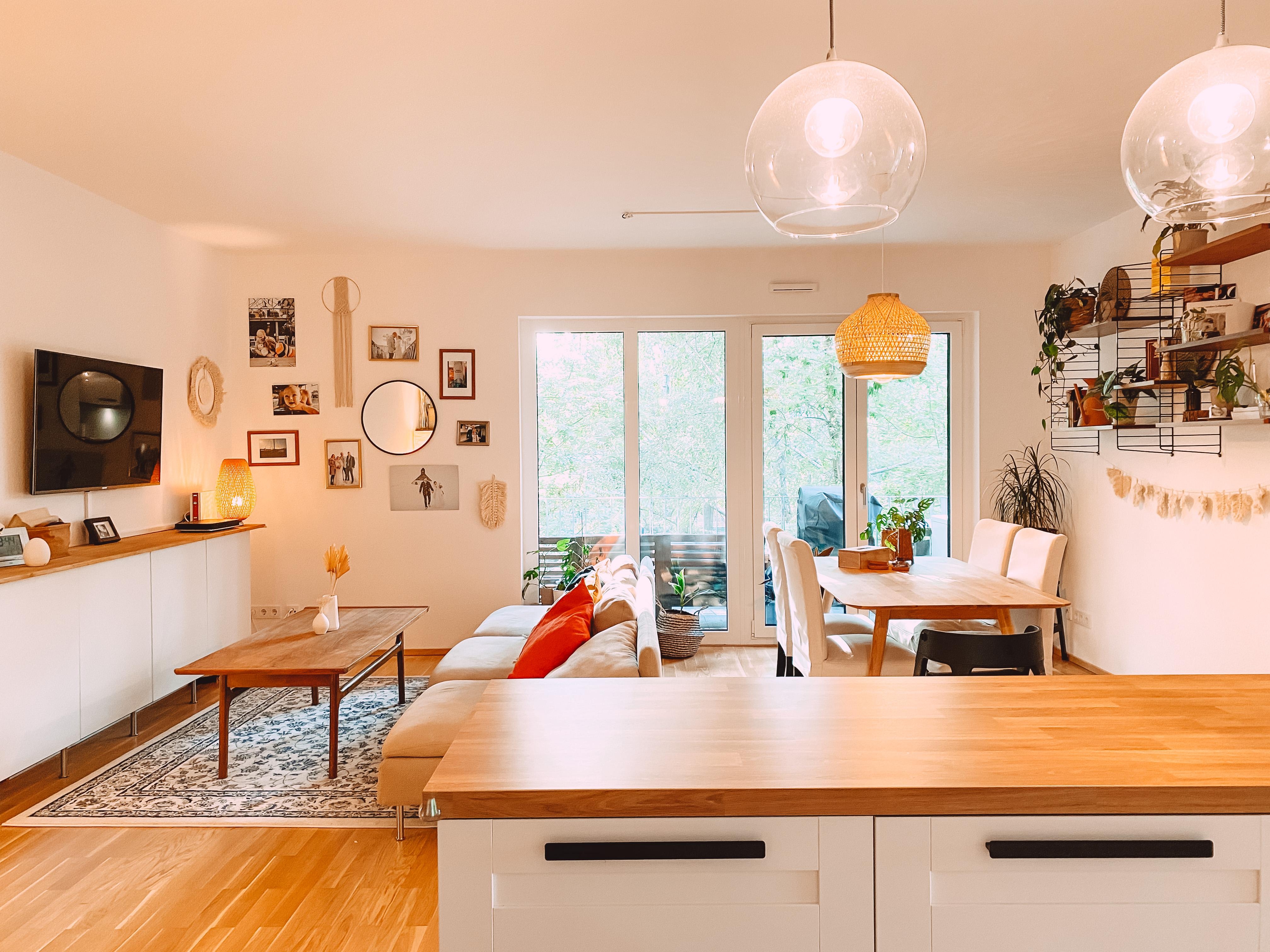 Seid ihr eher Typ Wohnküche oder getrennte Küche? #wohnküche #wohnzimmer