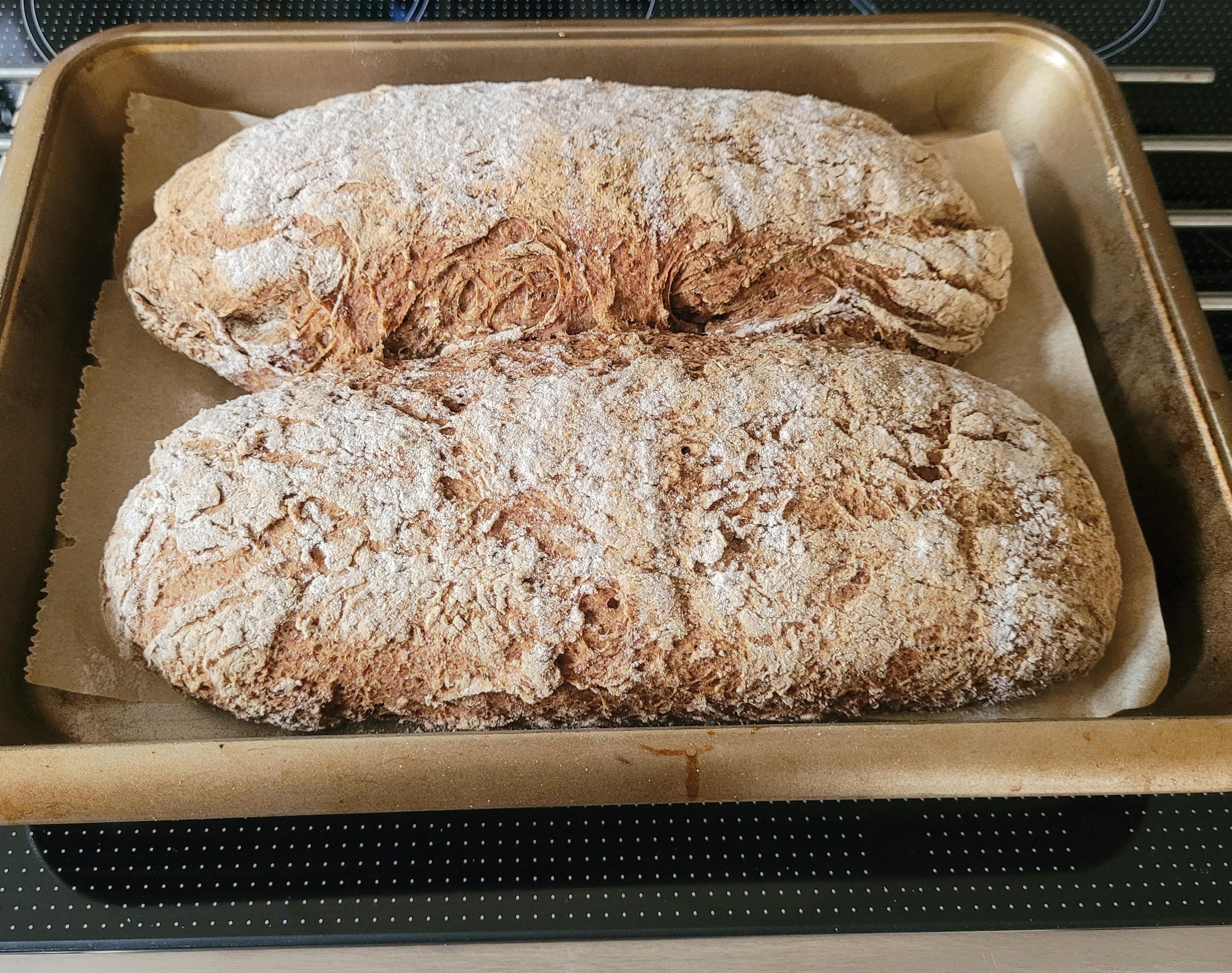 Selbstgebackene Brote frisch aus dem Ofen ♡
#glutenfrei #lecker #Genuss