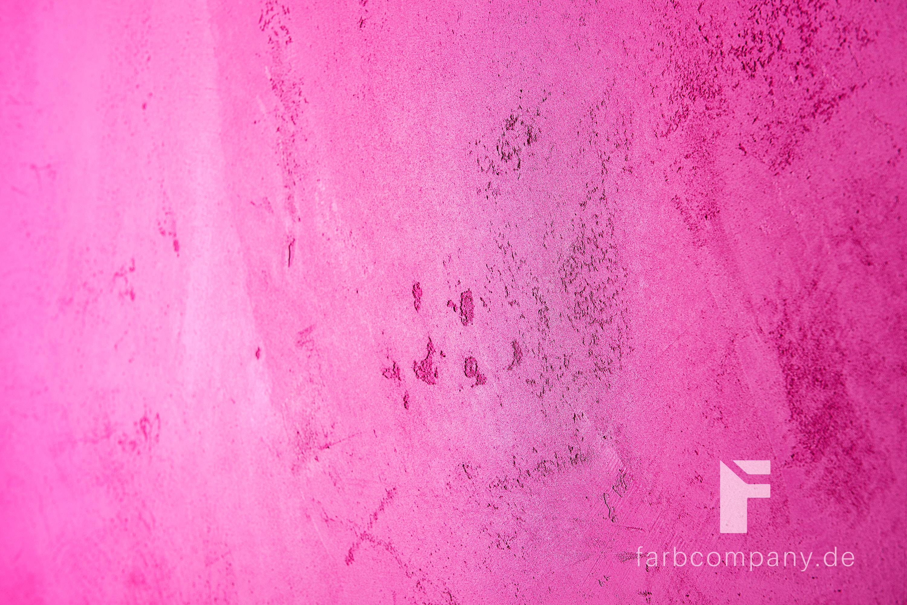 Sichtbeton in Pink #sichtbetonwand ©Farbcompany/ Mike Schleupner
