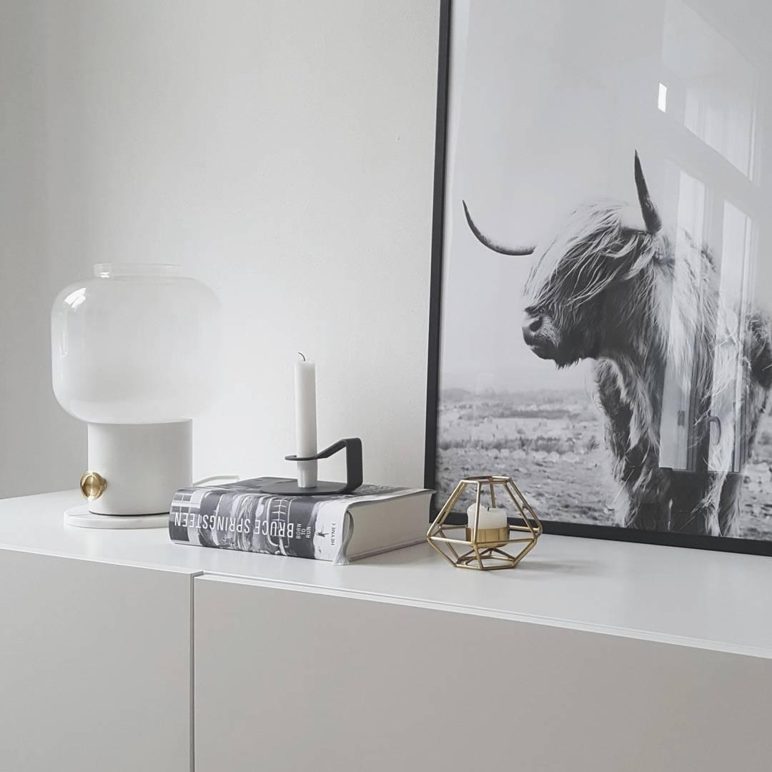 simplicity #schwarzweiss #interior #minimal #weiss #sideboard #skandinavisch #theboss