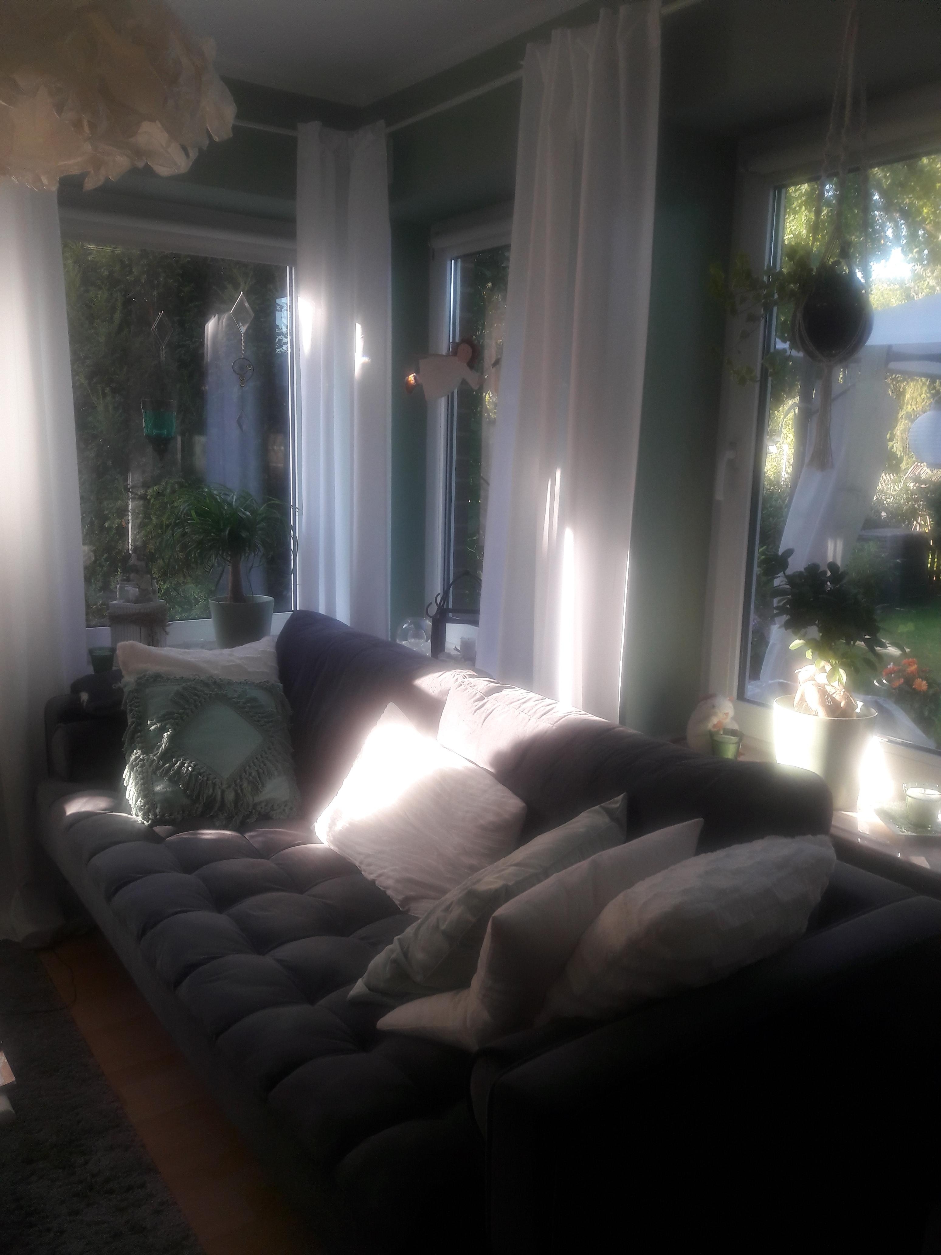 #sitzecke#livingchallenge mein Couchplatz sooo gemütlich