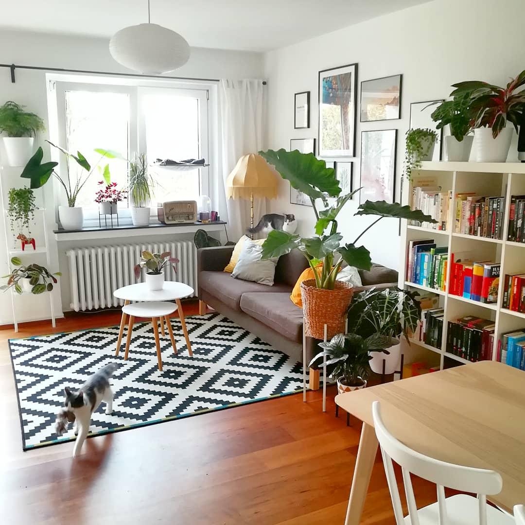 #skandinavischwohnen #skandistyle #wohnzimmer #scandivibes #scandinavianinterior #urbanjungle