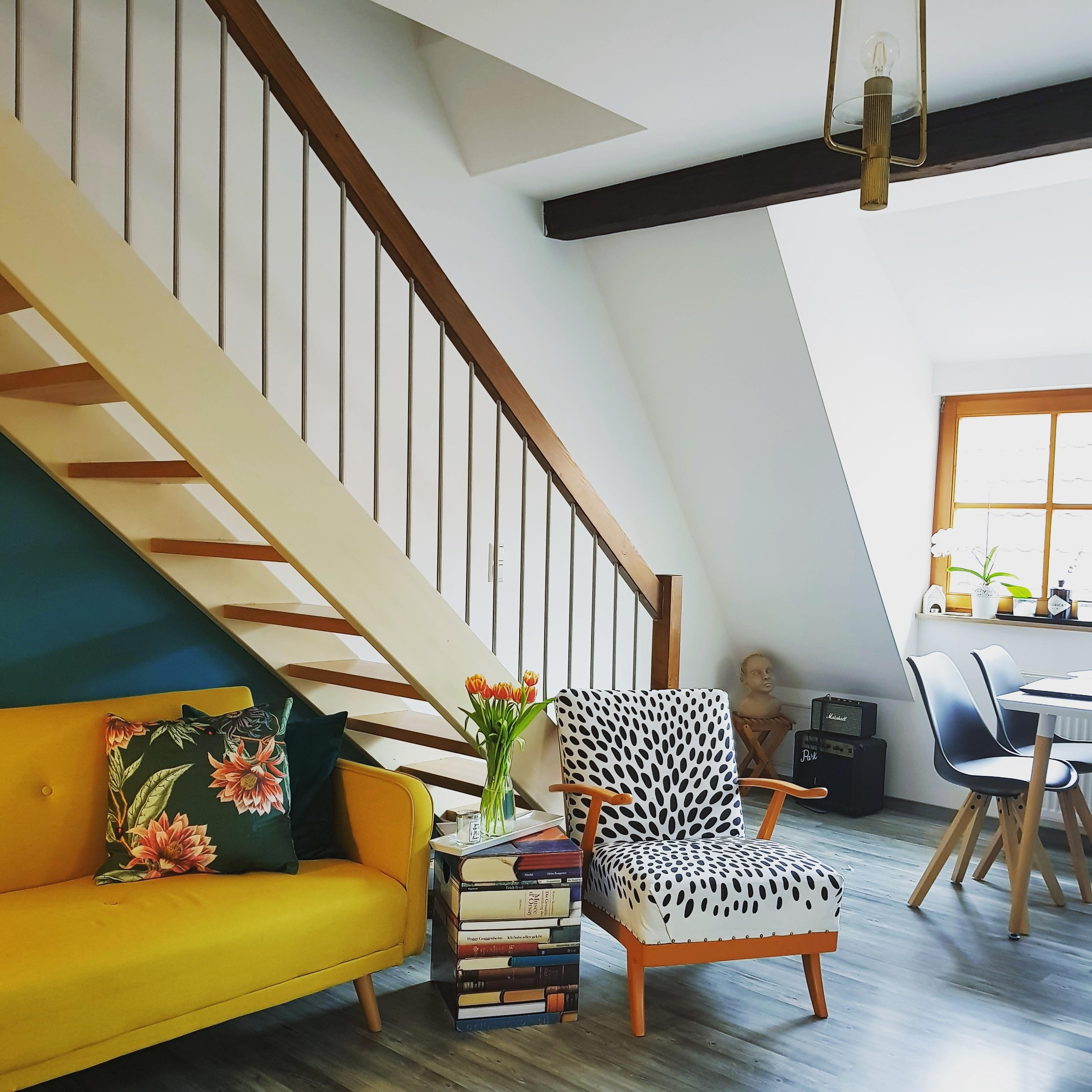 #skandistyle #couch #senfgelb #gold #grün #wohnzimmer #living #home #interior