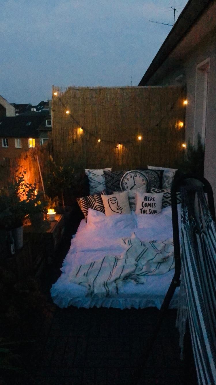 #sleepingoutside #balkonliebe #outdoors #sternenhimmel #stayhome