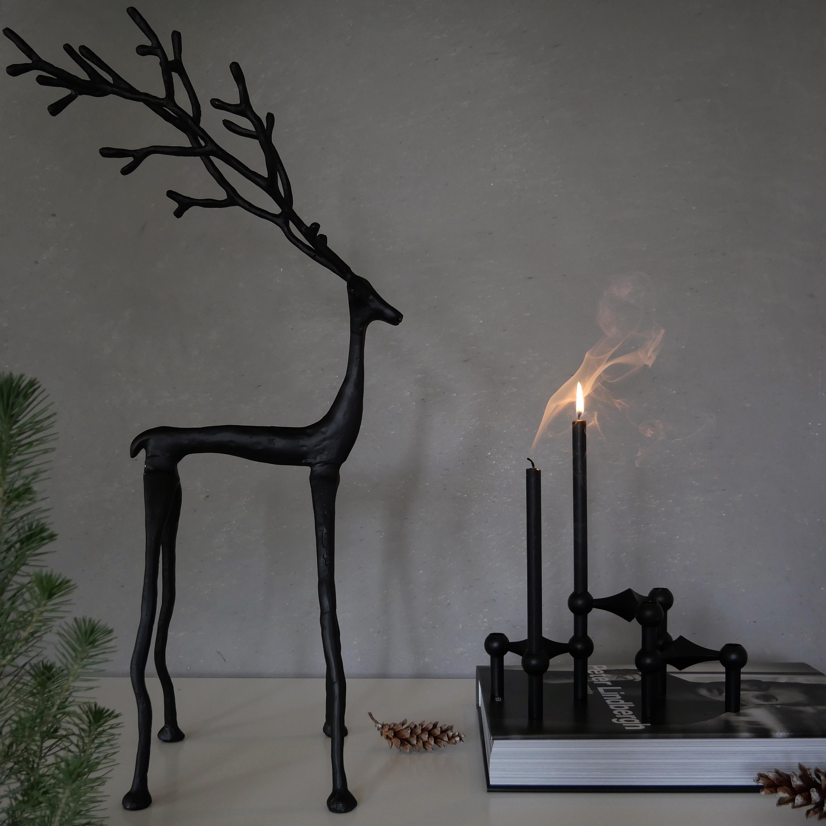 SMALL MOMENTS OF CALM 🖤

#advent #adventsdeko #weihnachtsdeko #black #minimalism #candles 