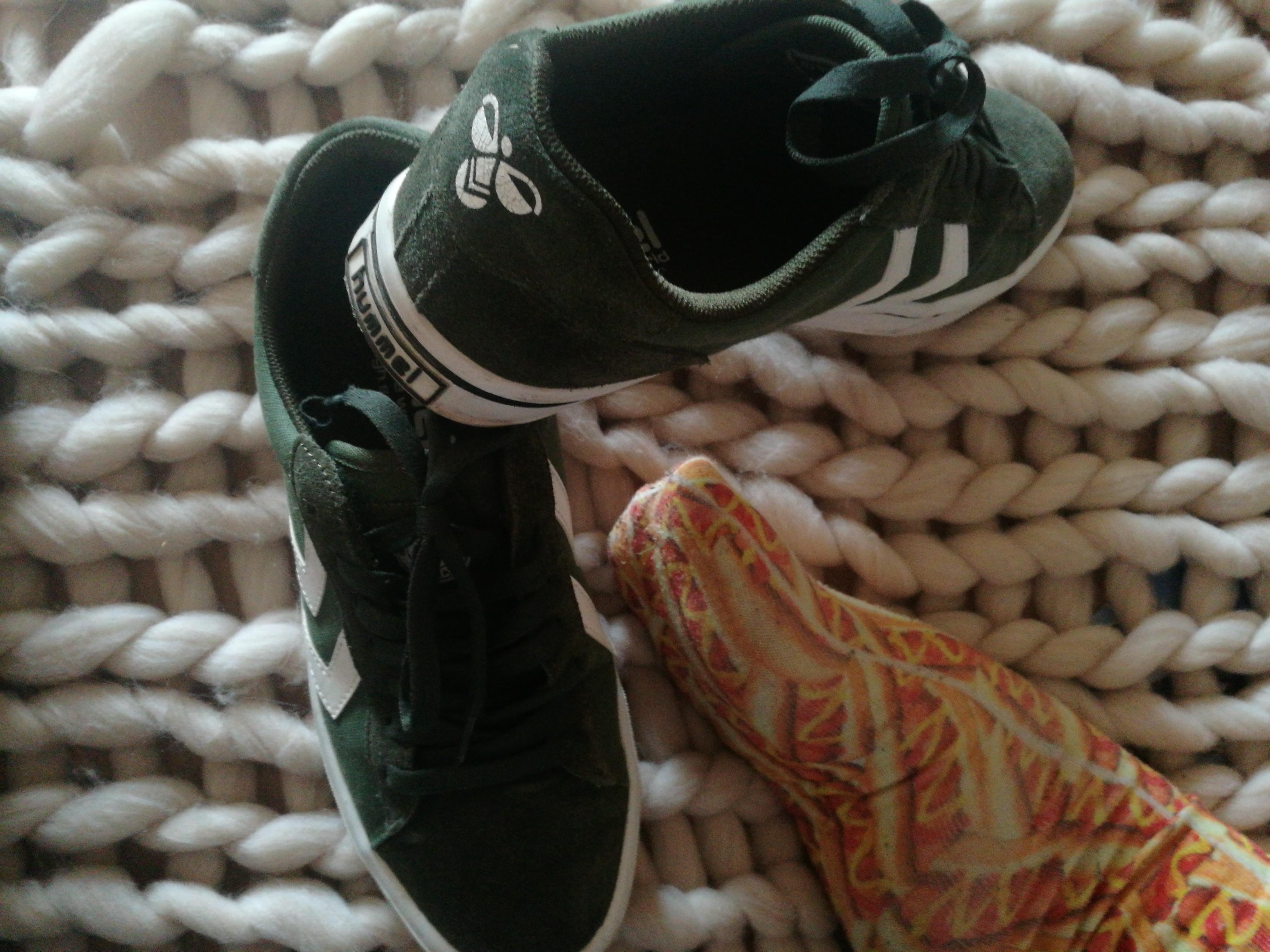 #sneaker #sneakers von HUMMEL in olivgrün - meine neue große Liebe