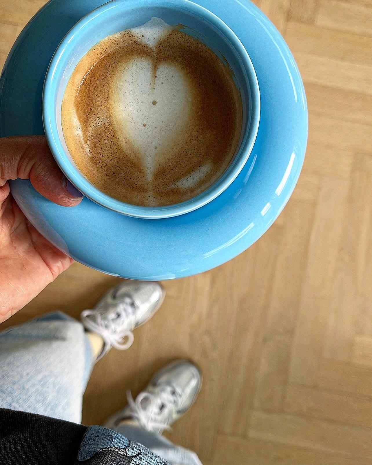 So langsam klappt’s auch mit den 💙
#tassenliebe #kaffe #keramik