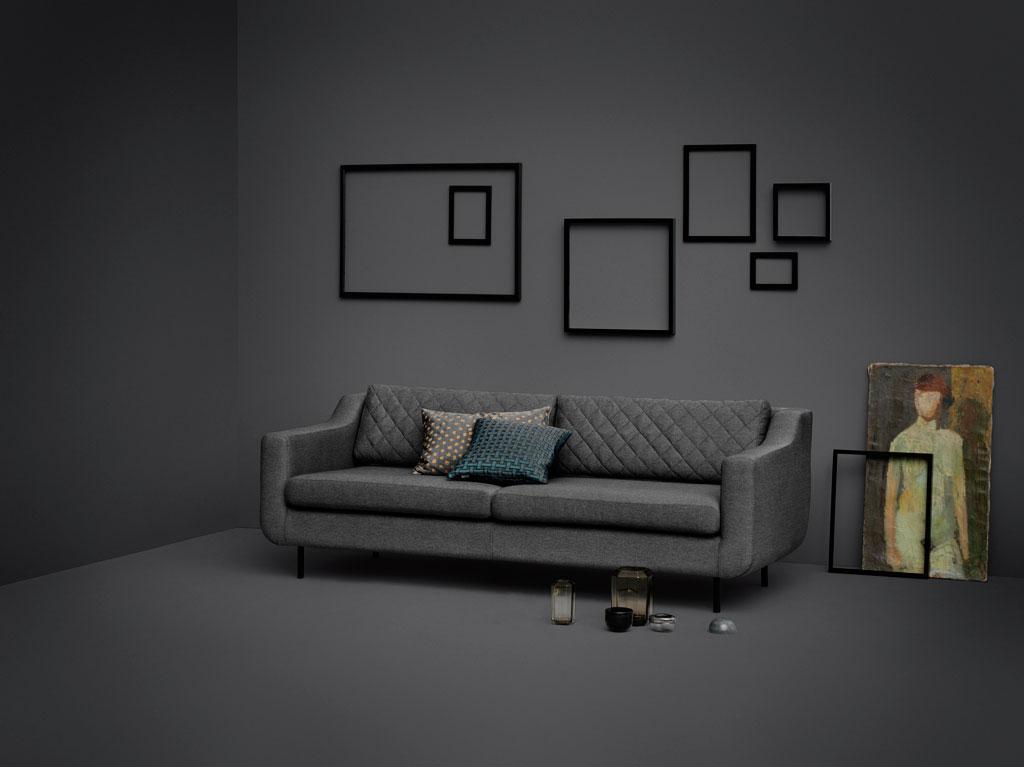 Sofa Astrid im Farbton Stella Stone #sofa ©SofaCompany