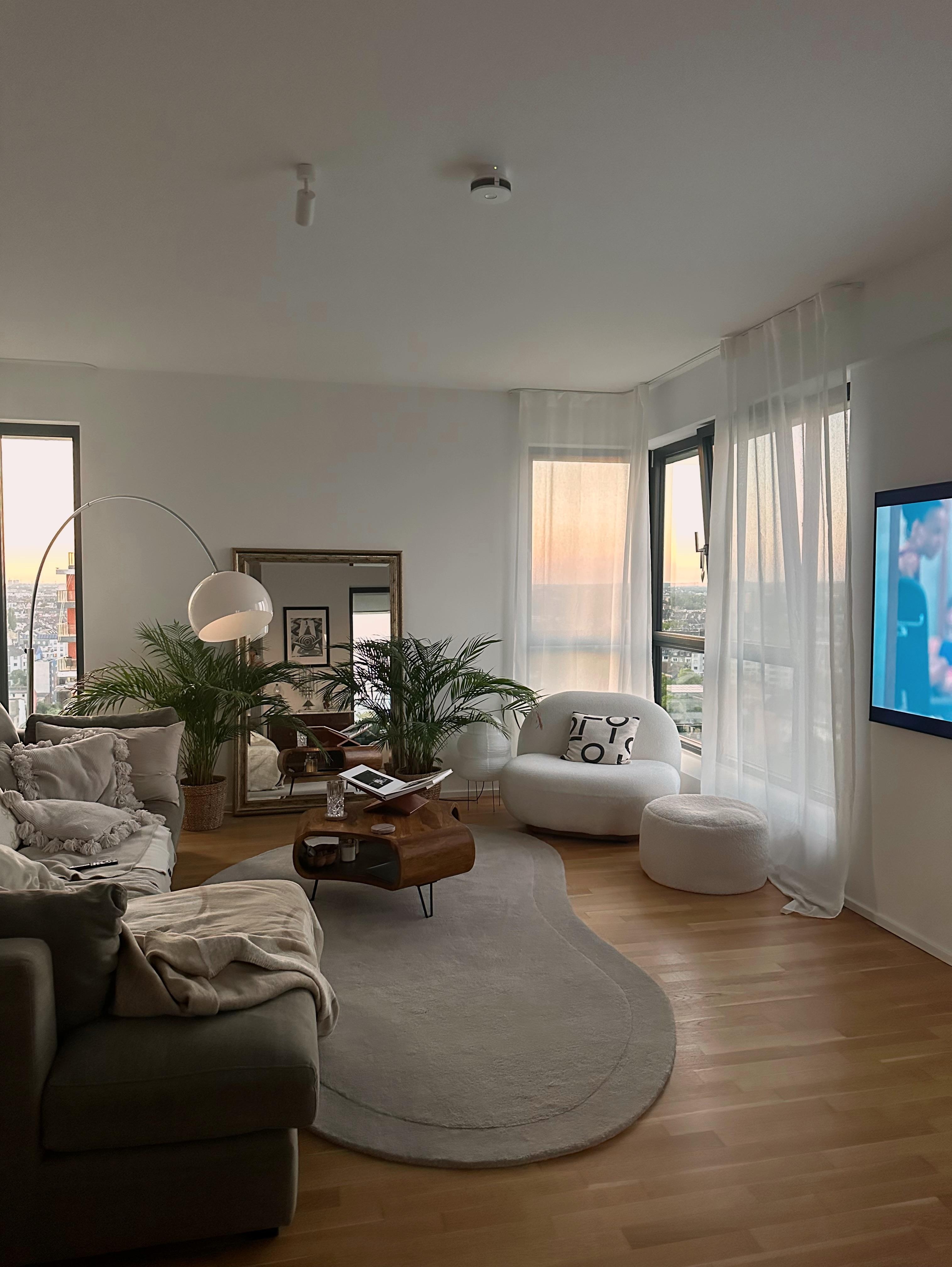Soft shades. Clean space. Sunset mood.